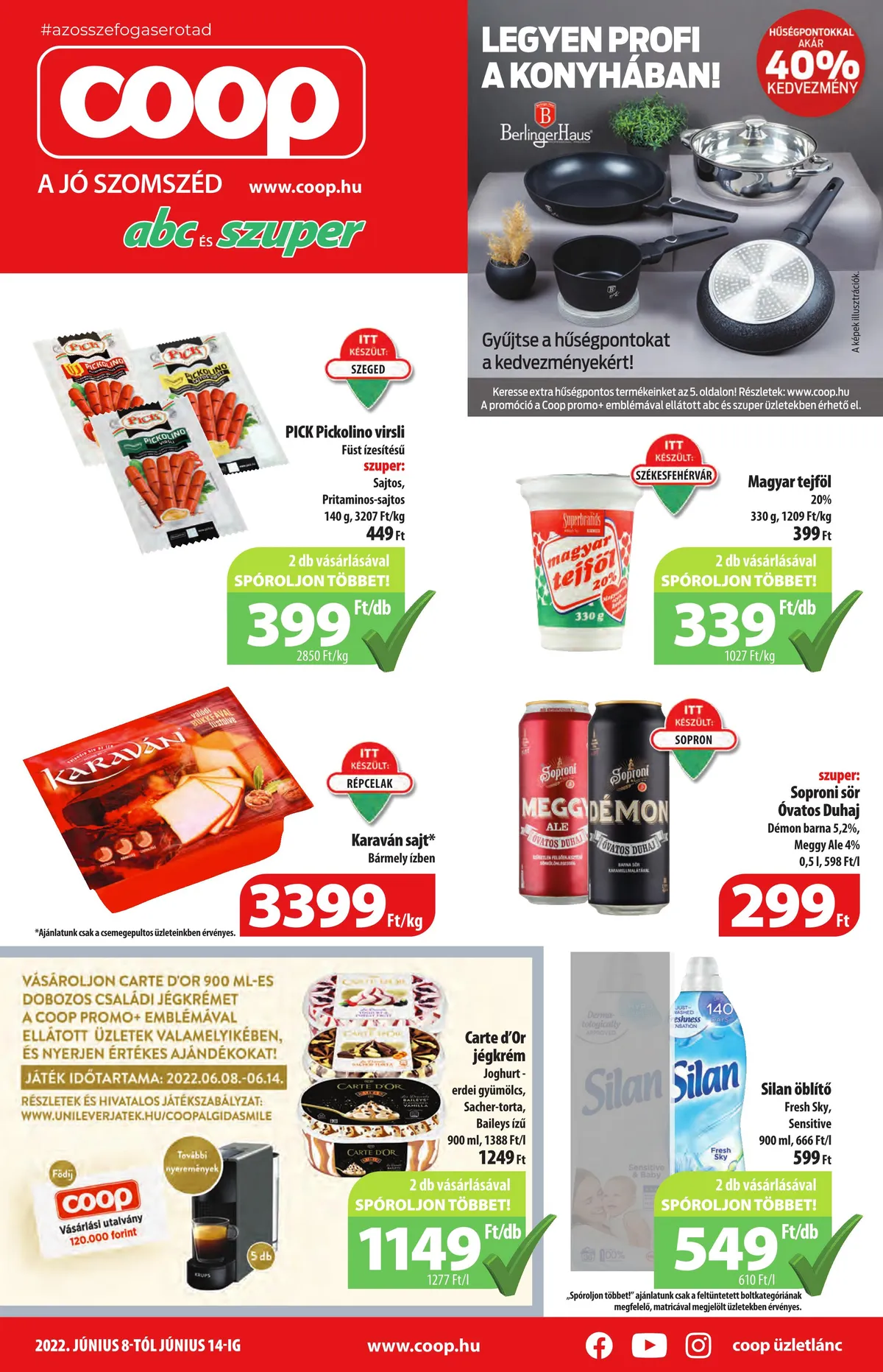 Coop akciós újság 06.08–06.14