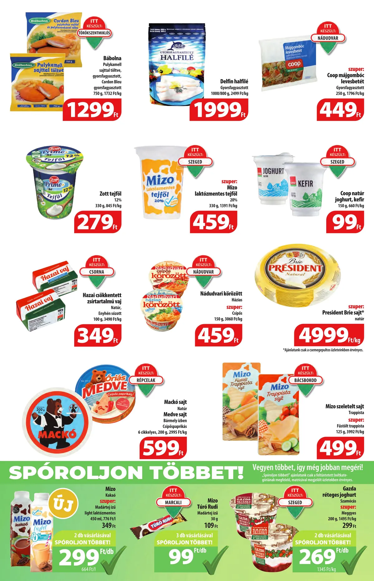 Coop akciós újság 06.08–06.14 – 3. oldal