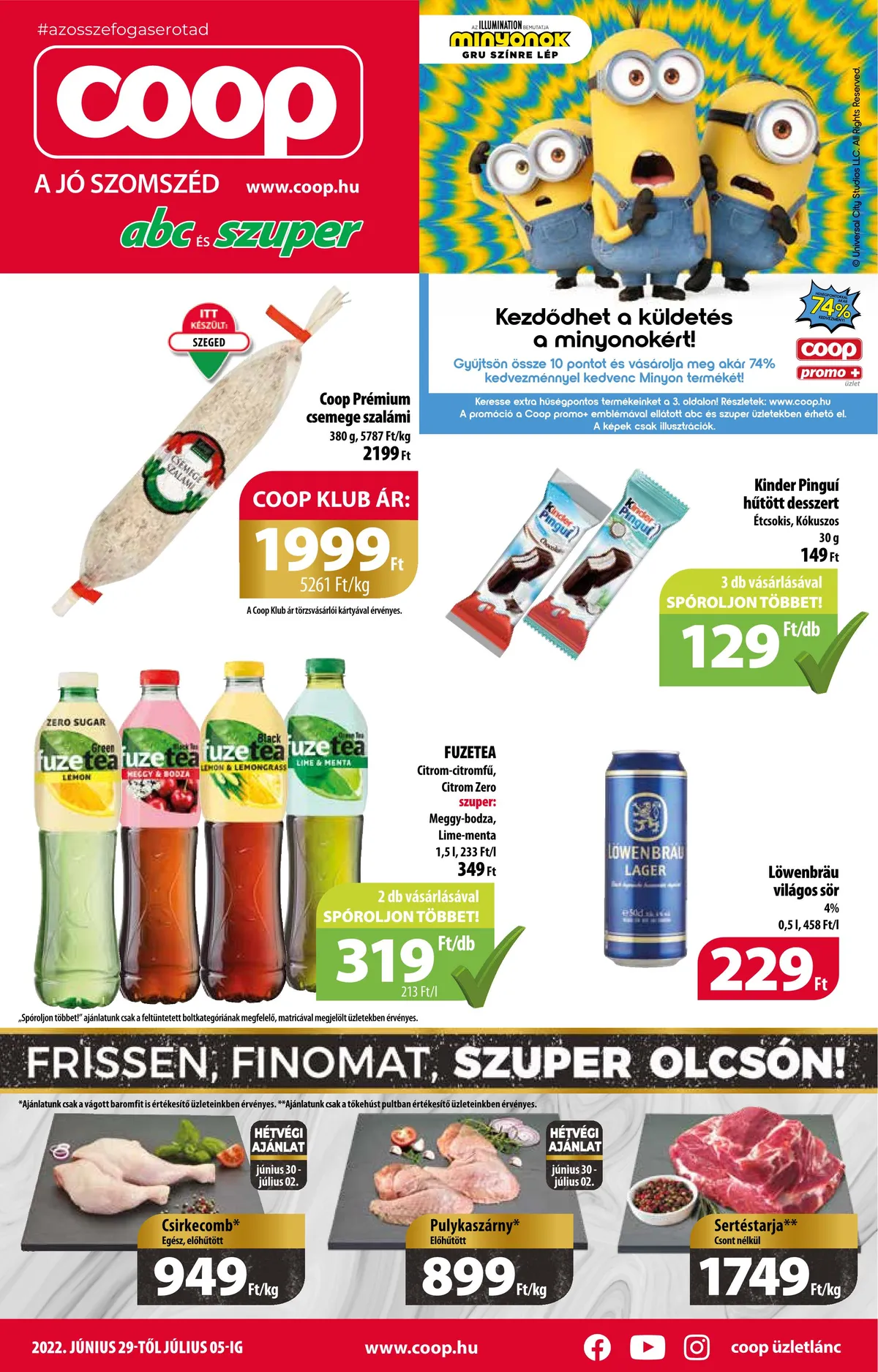 Coop akciós újság 06.29–07.05