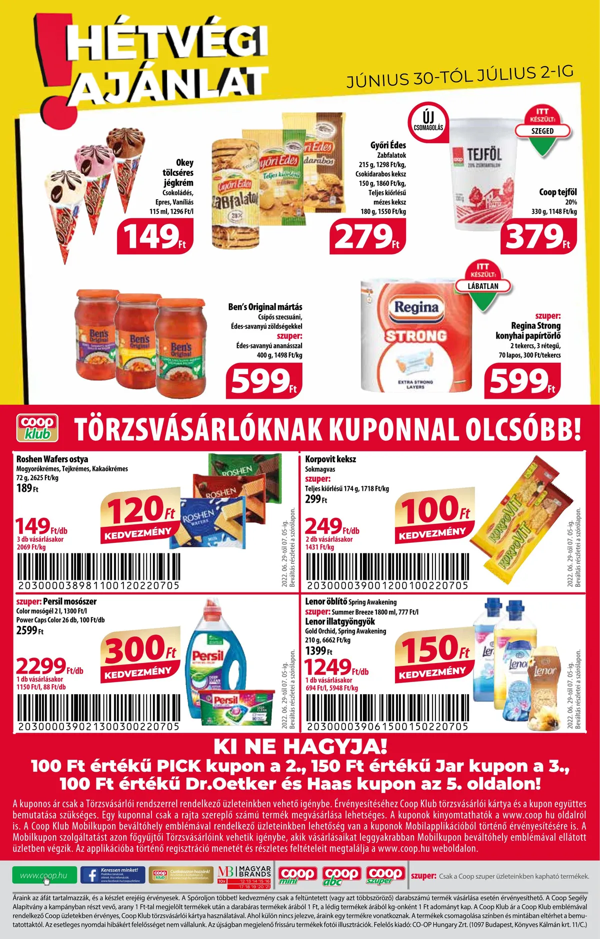 Coop akciós újság 06.29–07.05 – 8. oldal