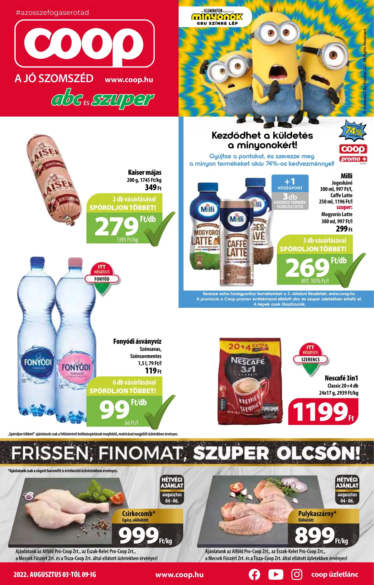 Coop akciós újság 08.03–08.09