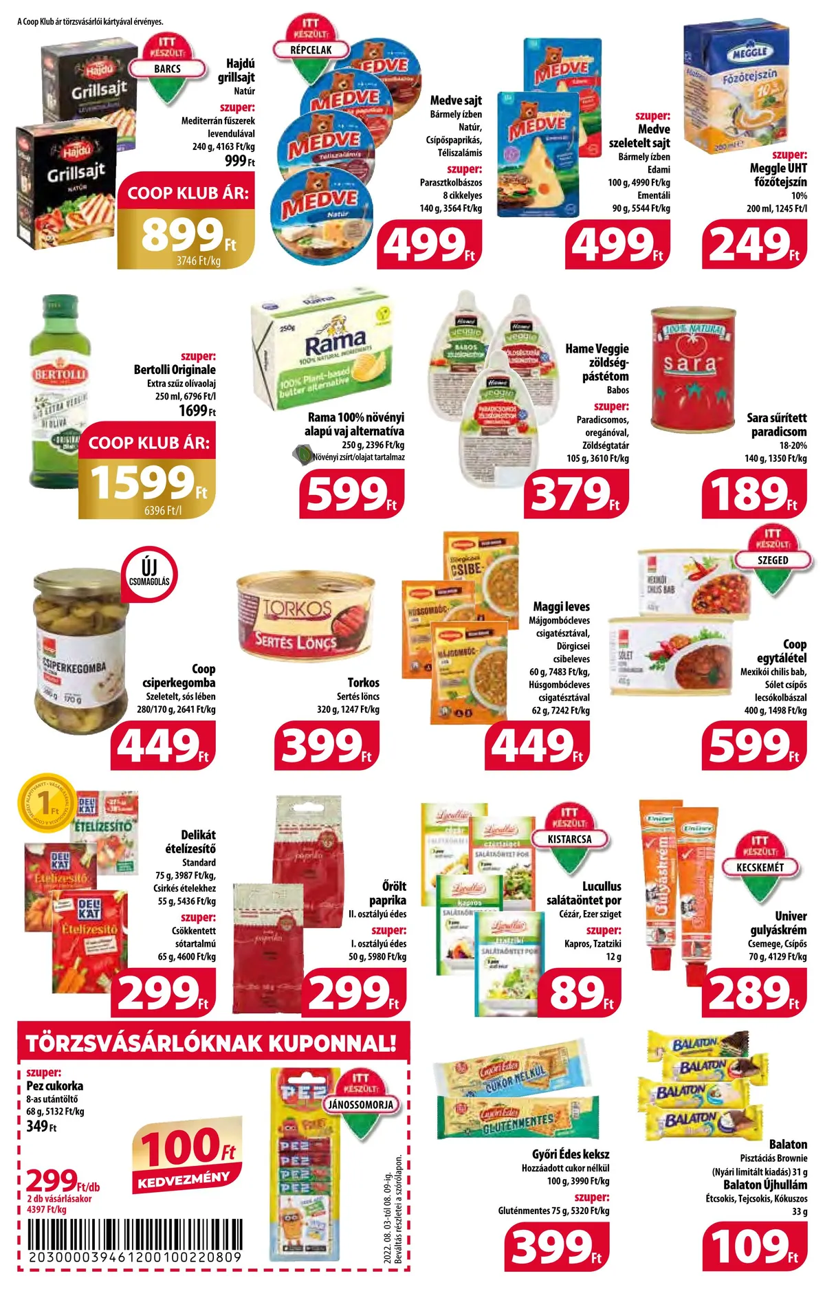 Coop akciós újság 08.03–08.09 – 4. oldal