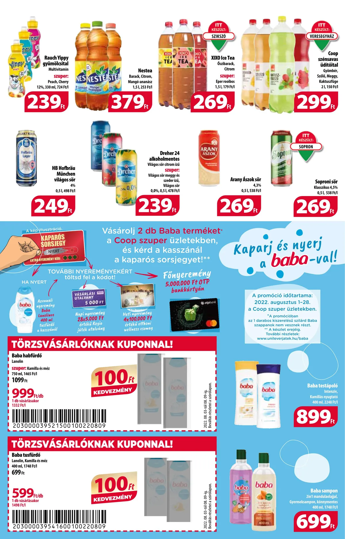 Coop akciós újság 08.03–08.09 – 6. oldal