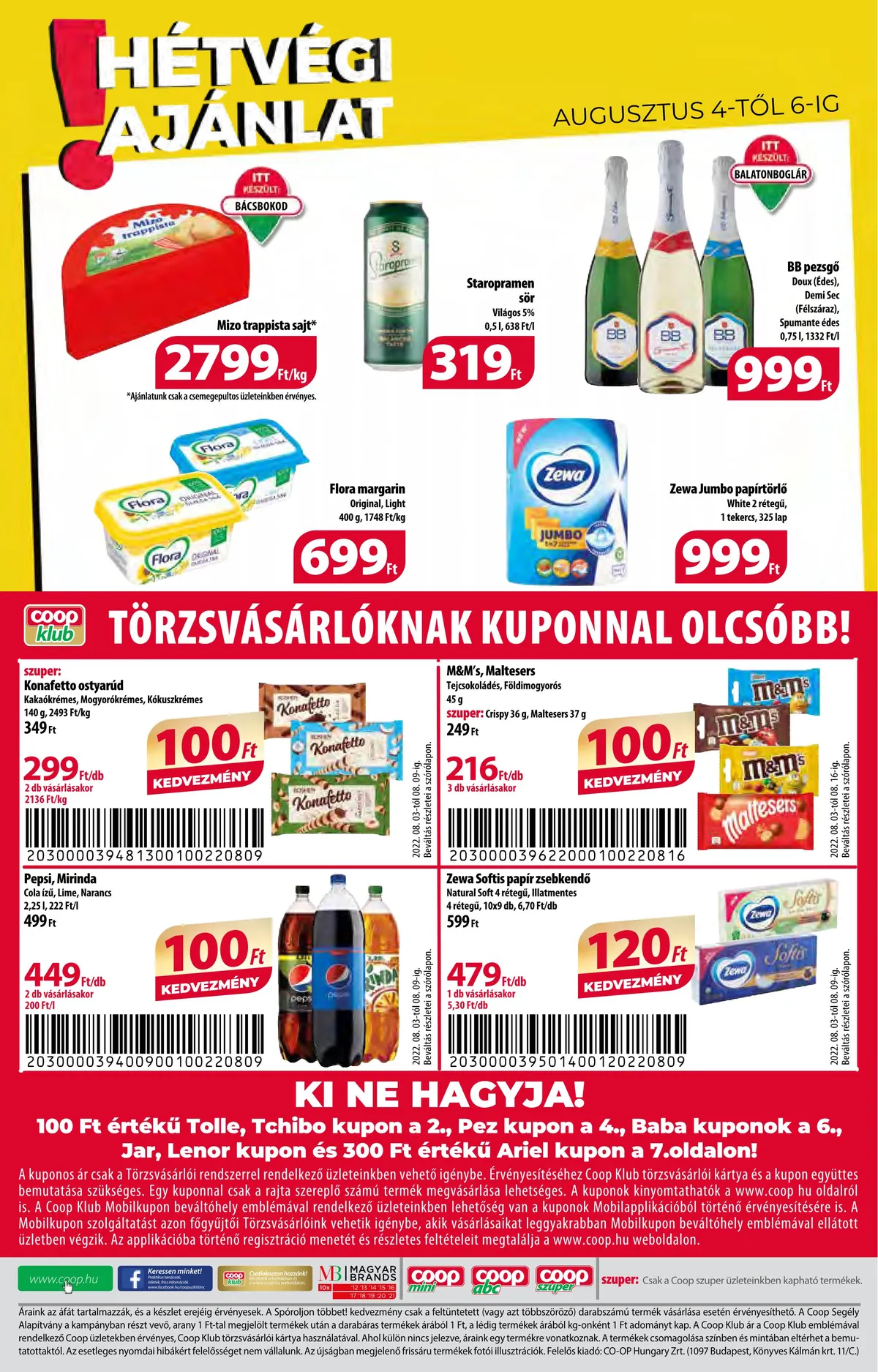 Coop akciós újság 08.03–08.09 – 8. oldal