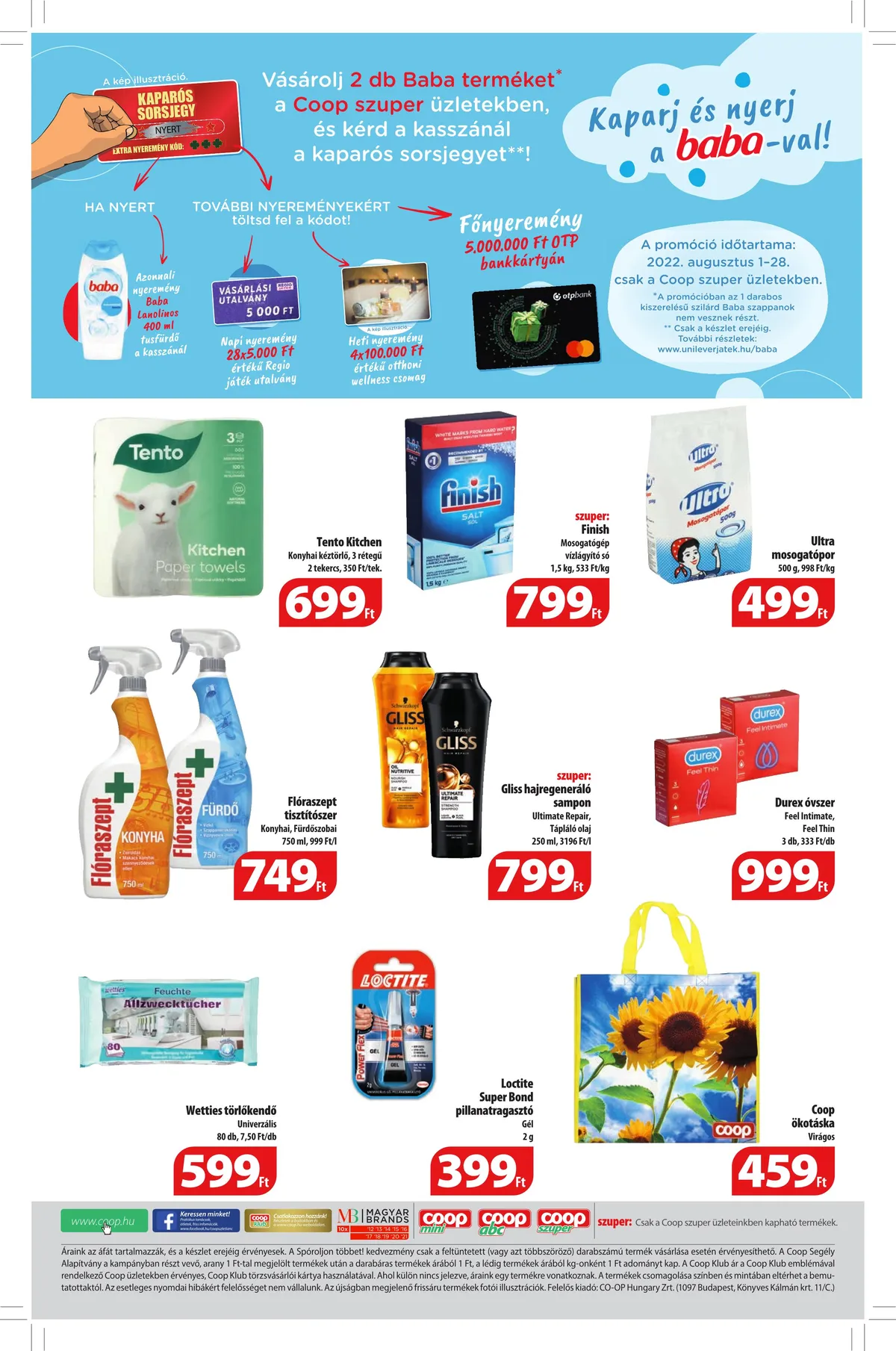 Coop akciós újság 08.10–08.16 – 11. oldal