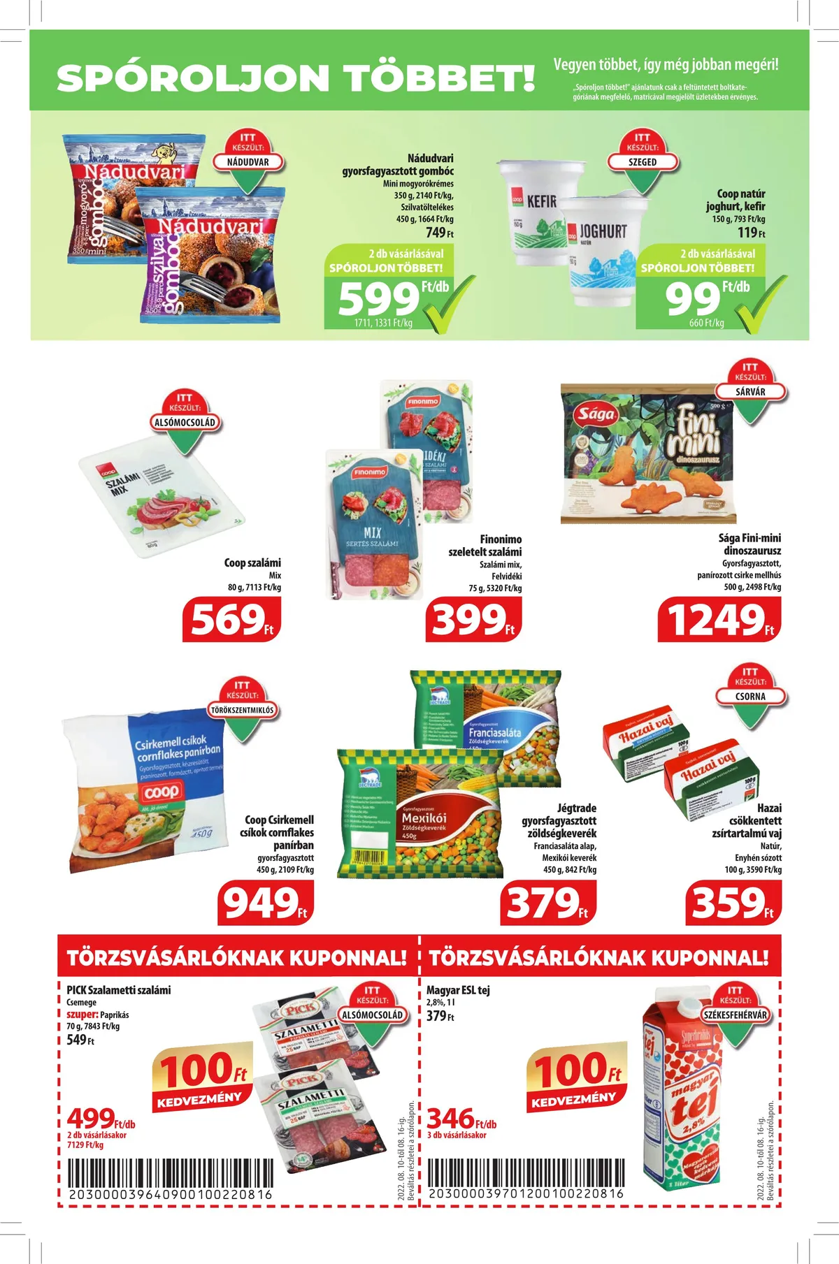 Coop akciós újság 08.10–08.16 – 4. oldal