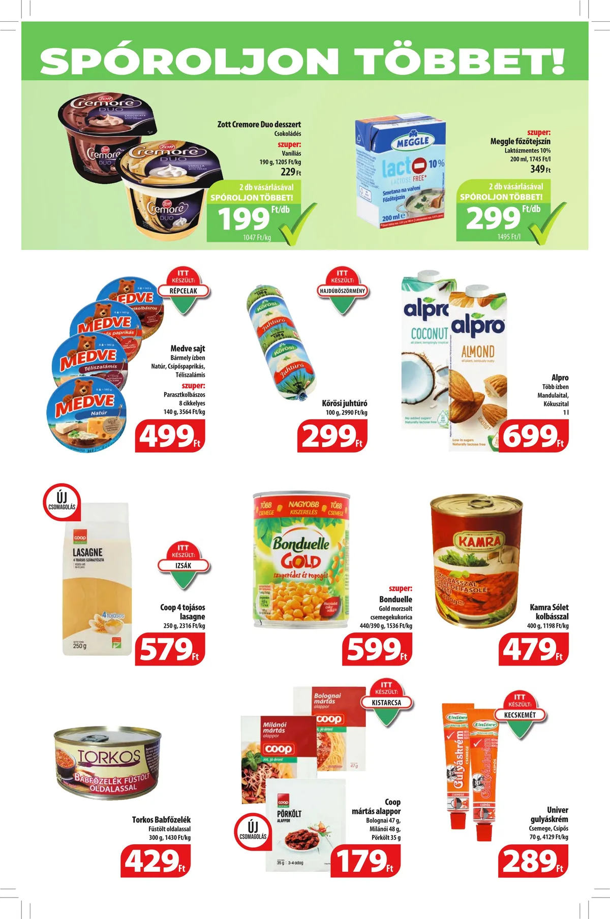 Coop akciós újság 08.10–08.16 – 6. oldal