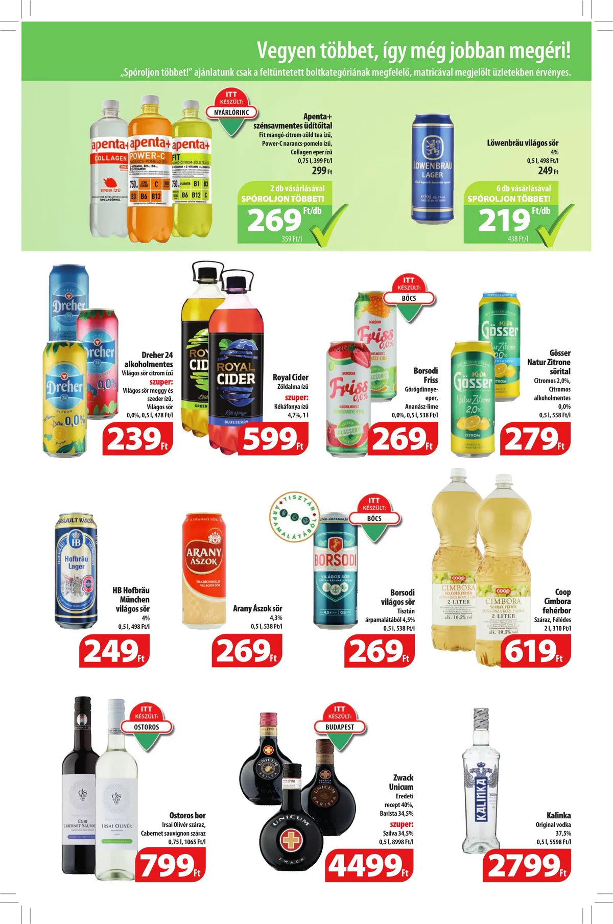 Coop akciós újság 08.10–08.16 – 9. oldal