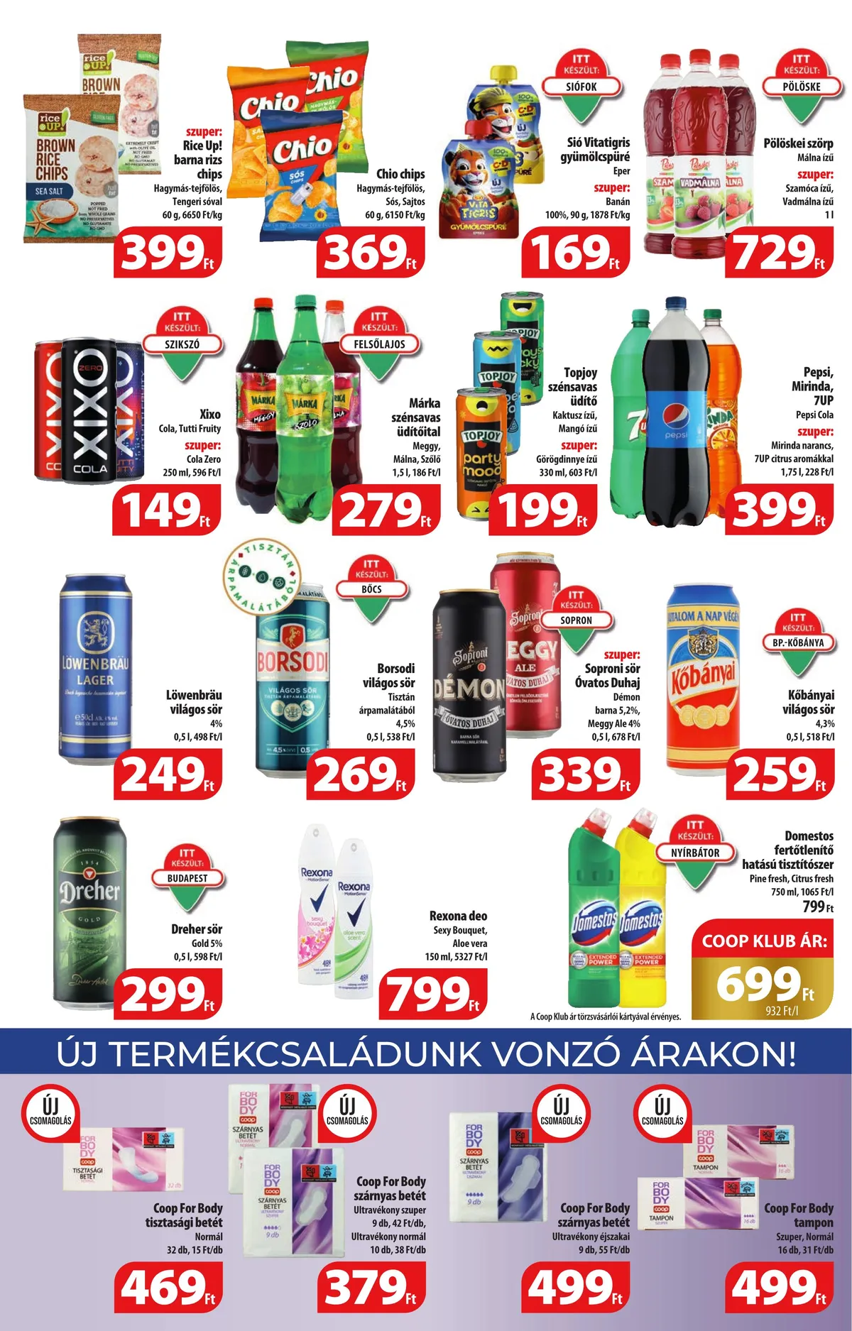 Coop akciós újság 08.31–09.06 – 6. oldal