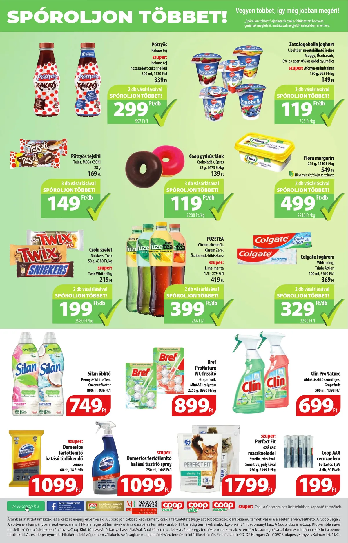 Coop akciós újság 08.31–09.06 – 7. oldal