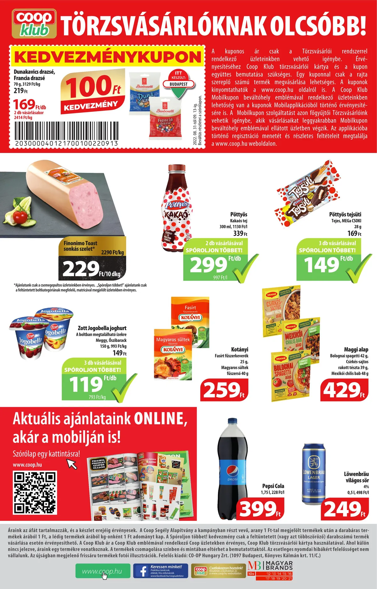 Coop akciós újság 08.31–09.13 – 4. oldal