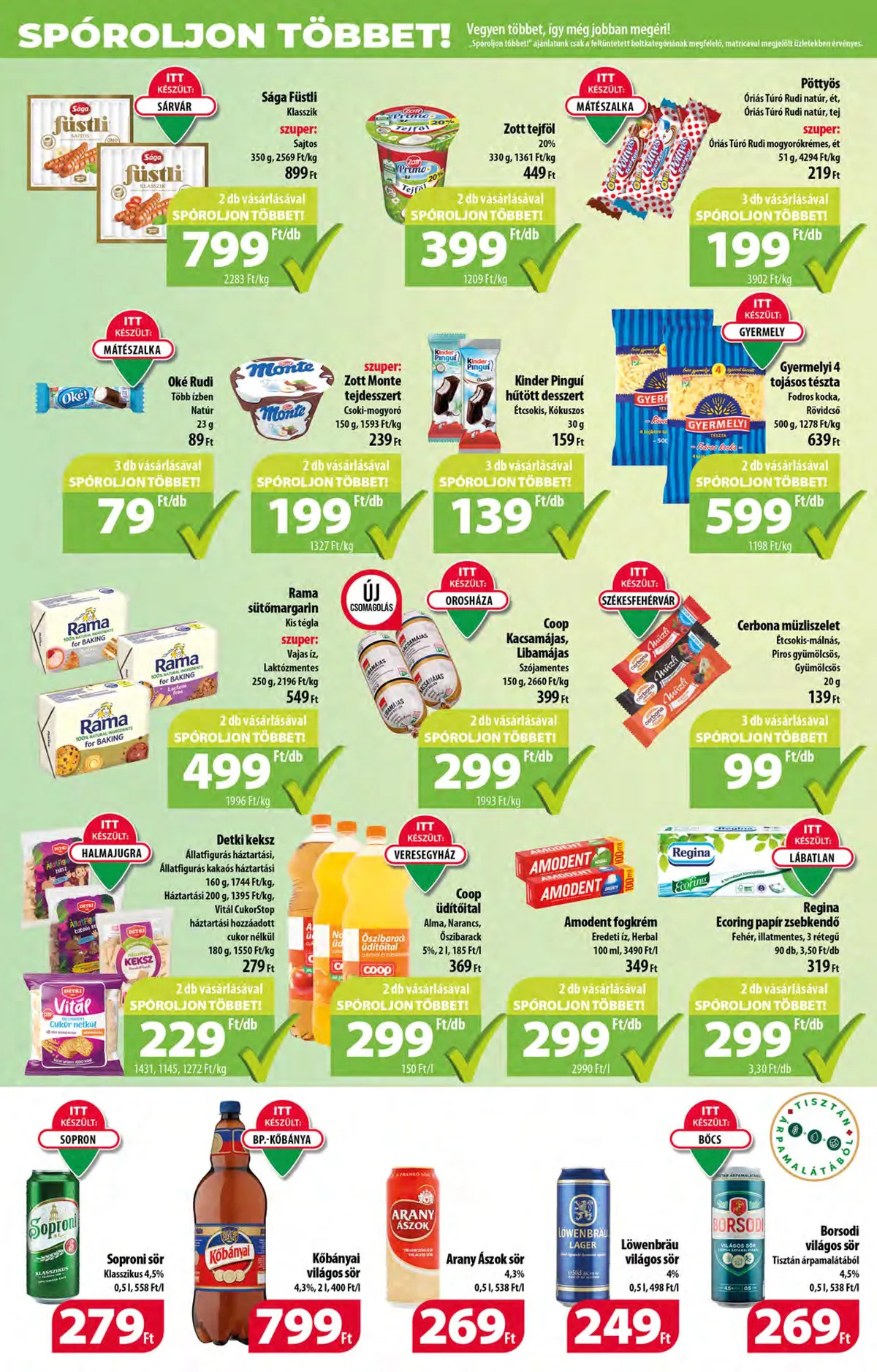 Coop akciós újság 09.28–10.04 – 6. oldal