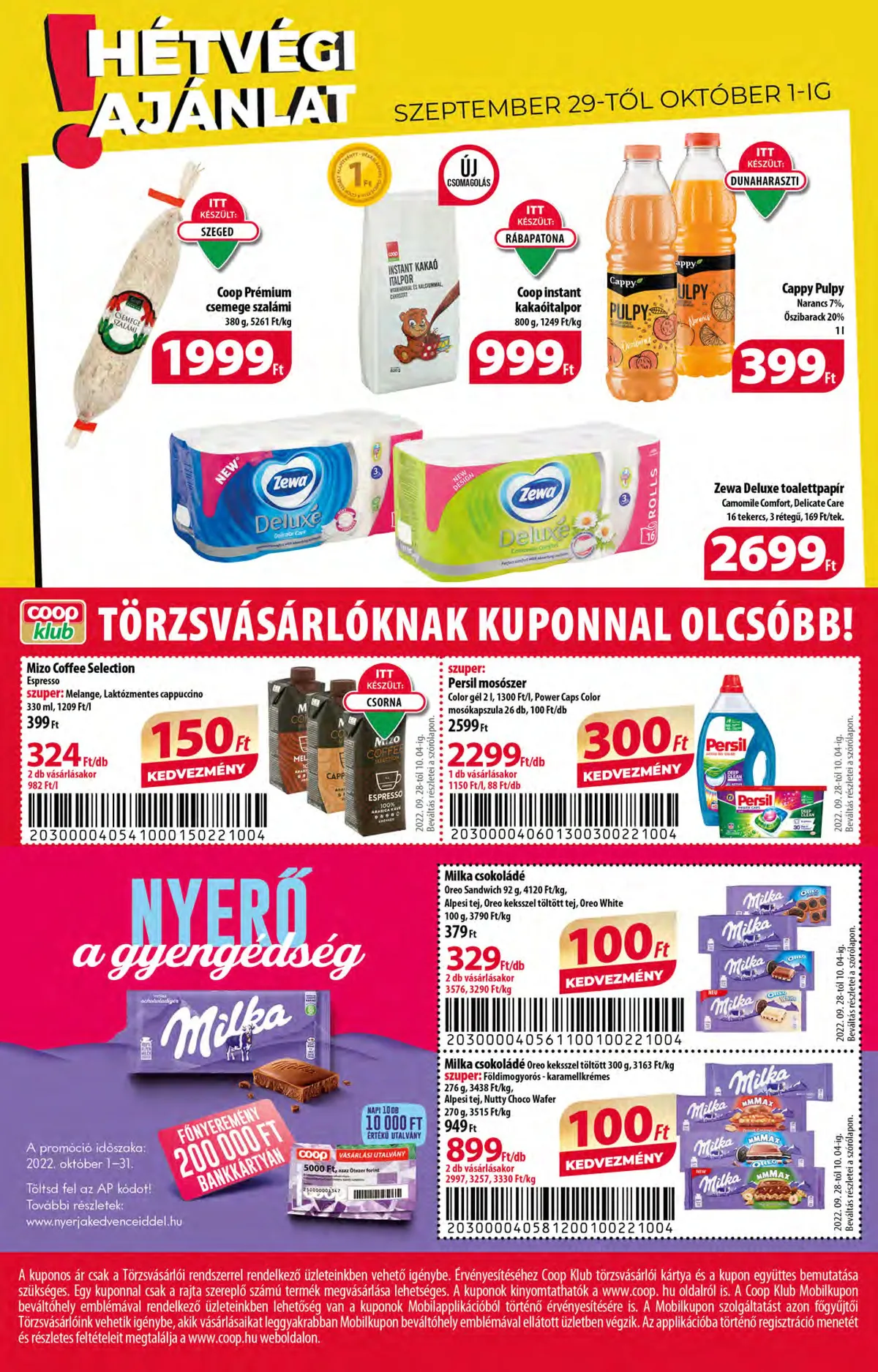 Coop akciós újság 09.28–10.04 – 8. oldal