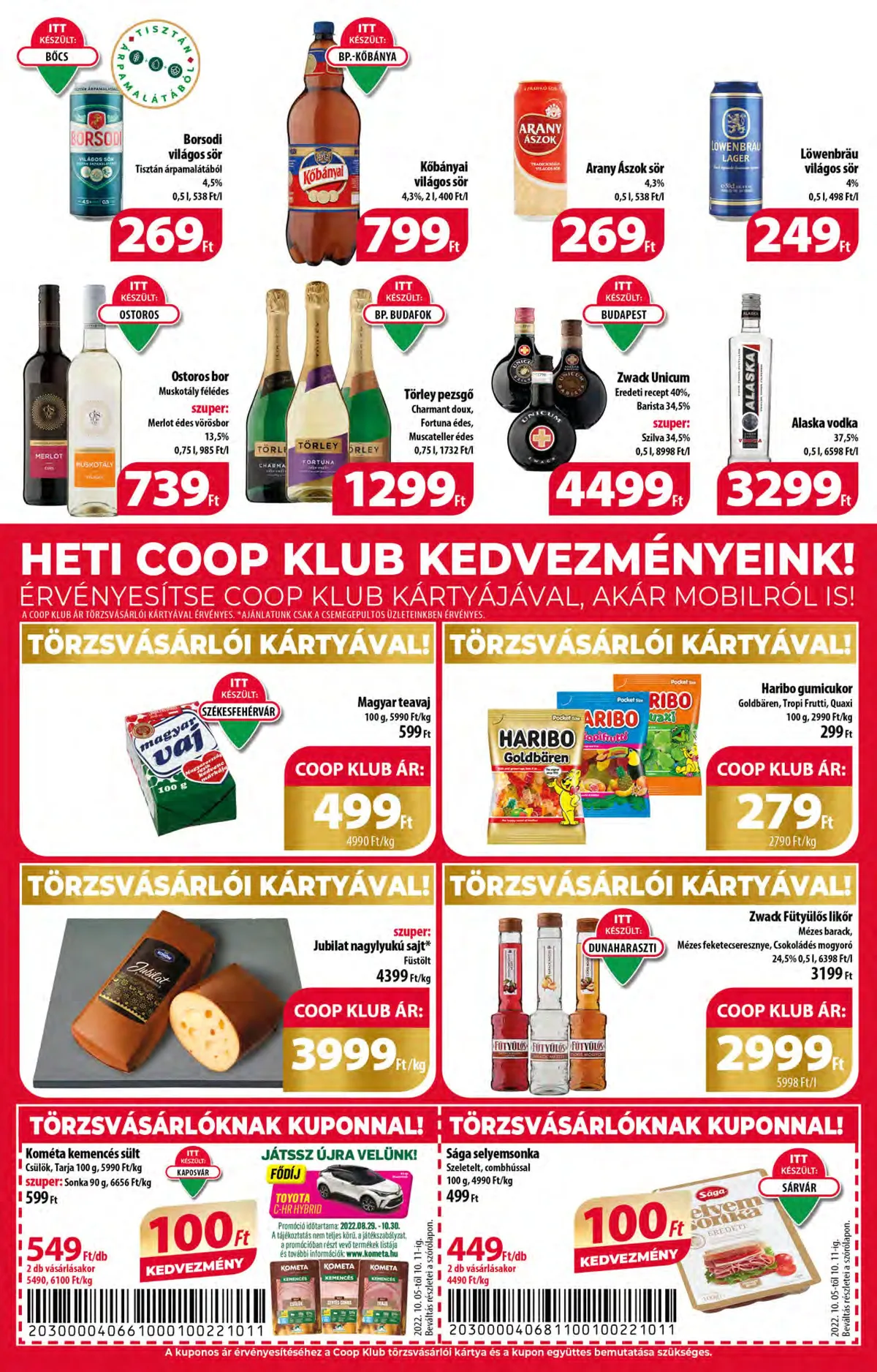 Coop akciós újság 10.05–10.11 – 10. oldal