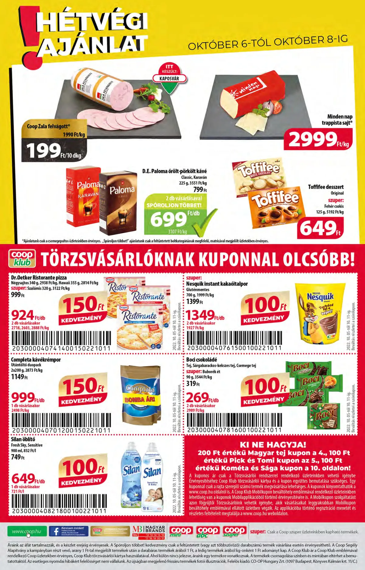 Coop akciós újság 10.05–10.11 – 12. oldal