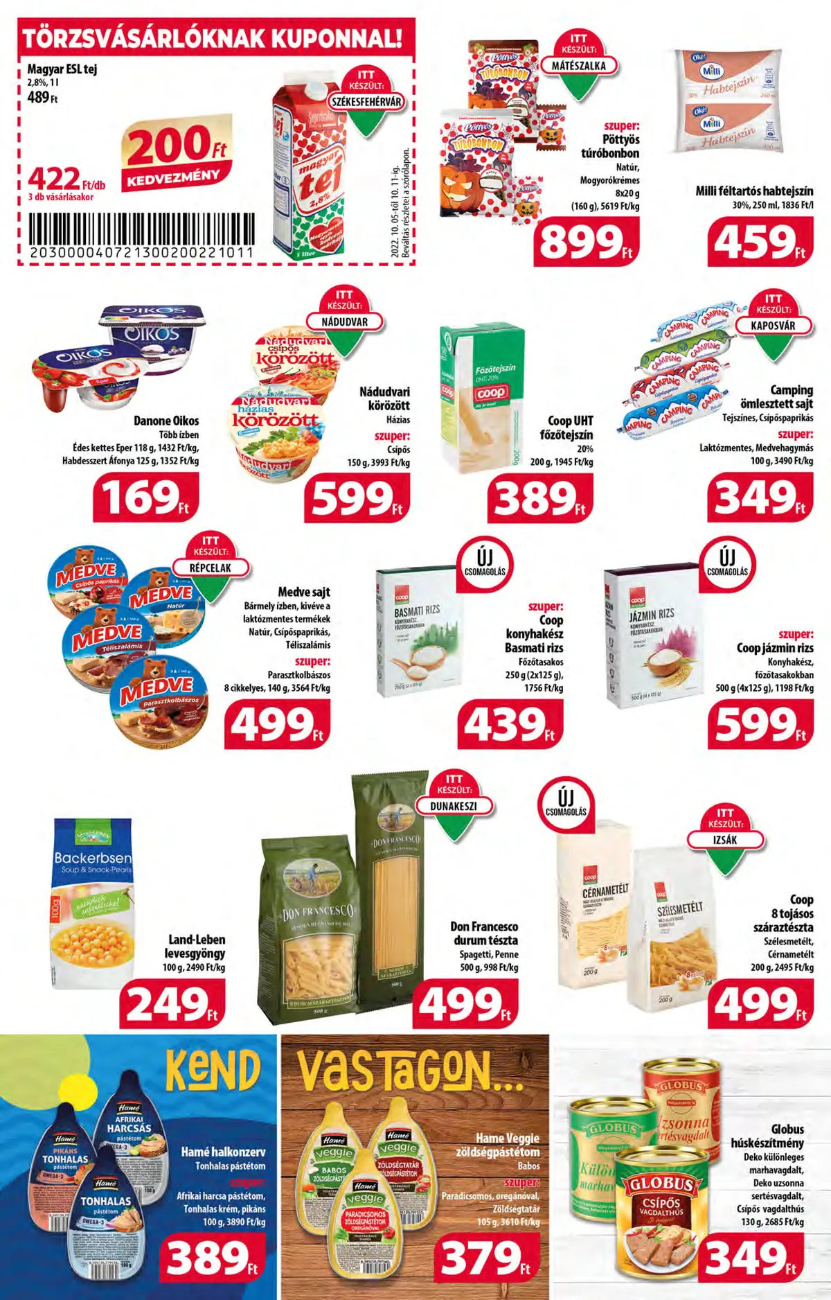 Coop akciós újság 10.05–10.11 – 4. oldal