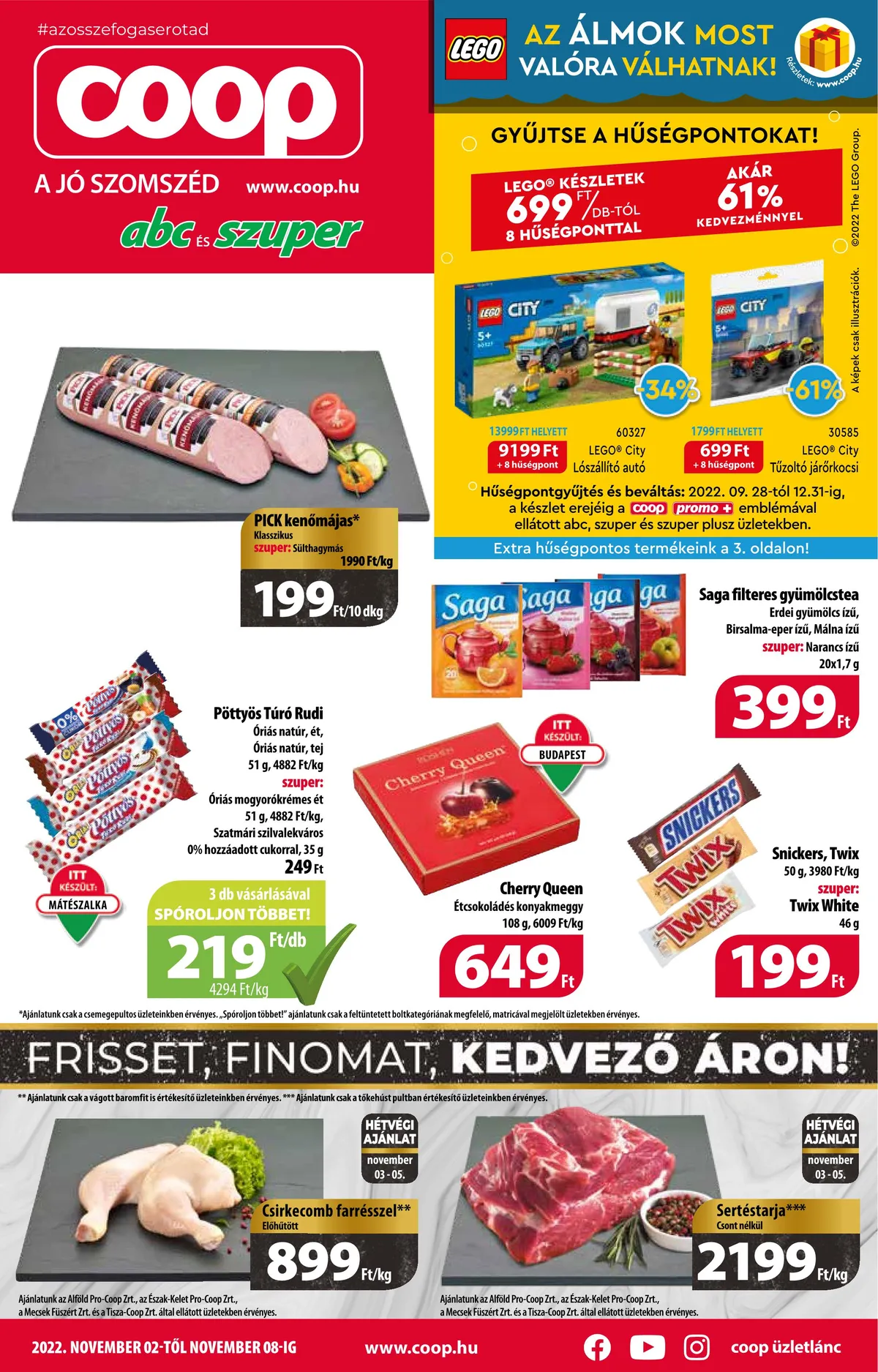 Coop akciós újság 11.02–11.08