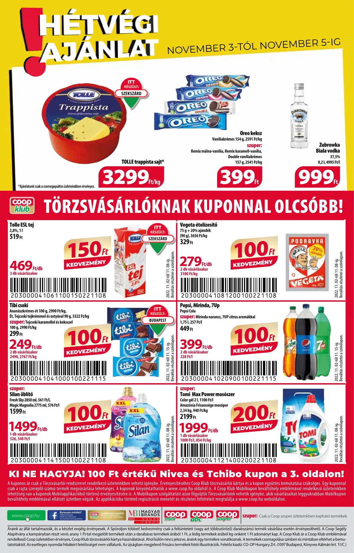 Coop akciós újság 11.02–11.08 – 8. oldal