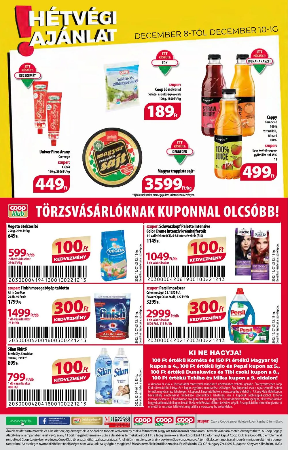 Coop akciós újság 12.07–12.13 – 12. oldal