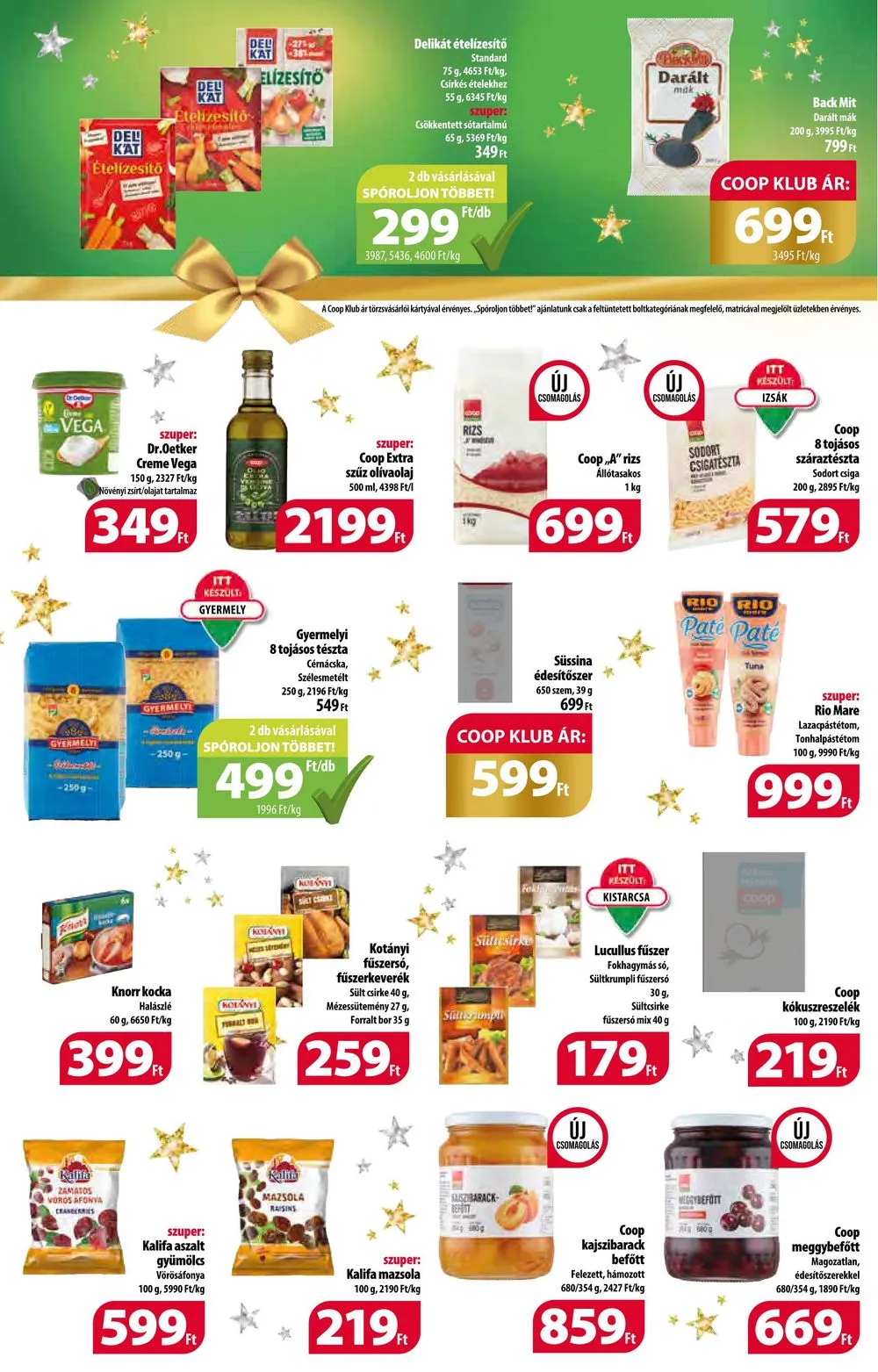 Coop akciós újság 12.07–12.13 – 6. oldal