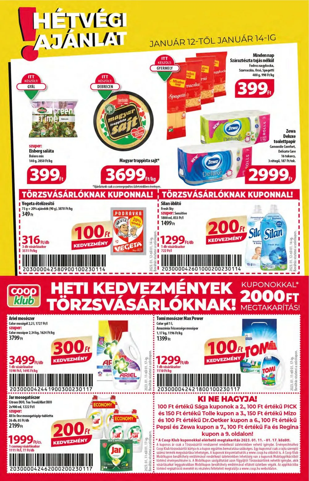 Coop akciós újság 01.11–01.17 – 12. oldal