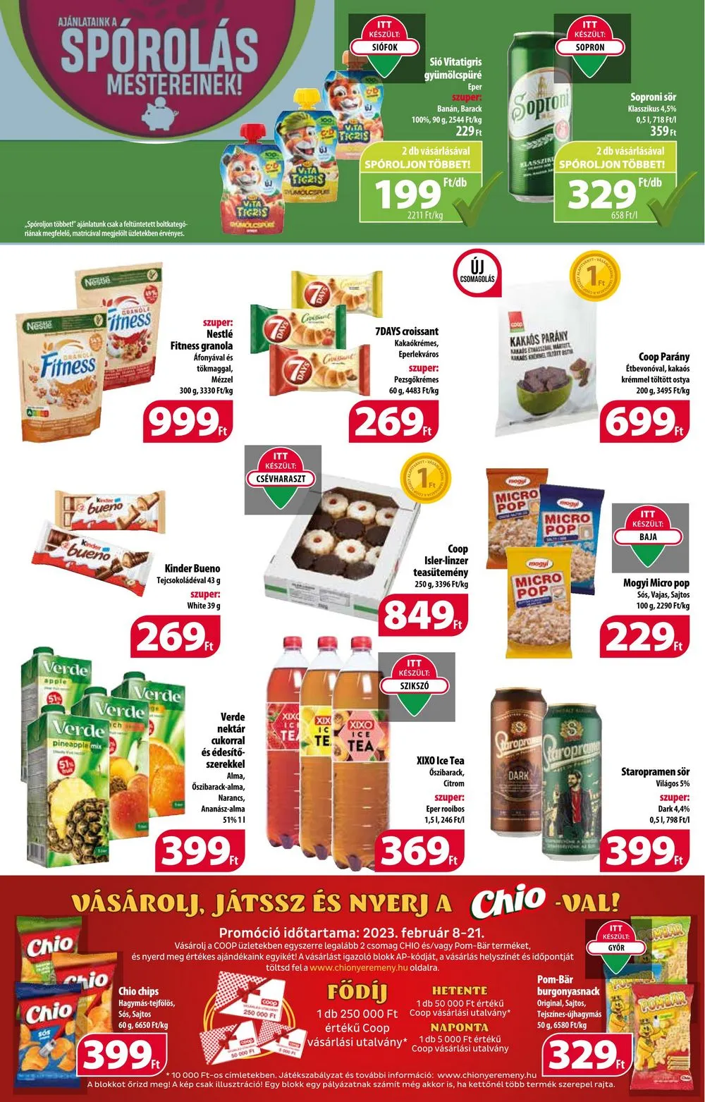 Coop akciós újság 02.08–02.14 – 6. oldal