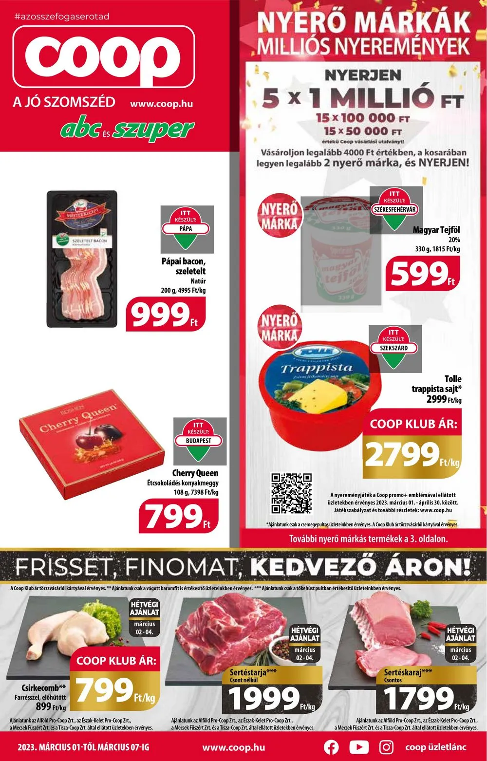Coop akciós újság 03.01–03.07