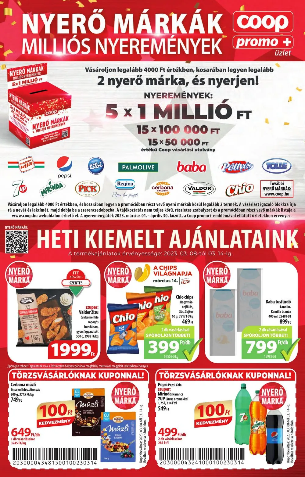 Coop akciós újság 03.08–03.14 – 3. oldal