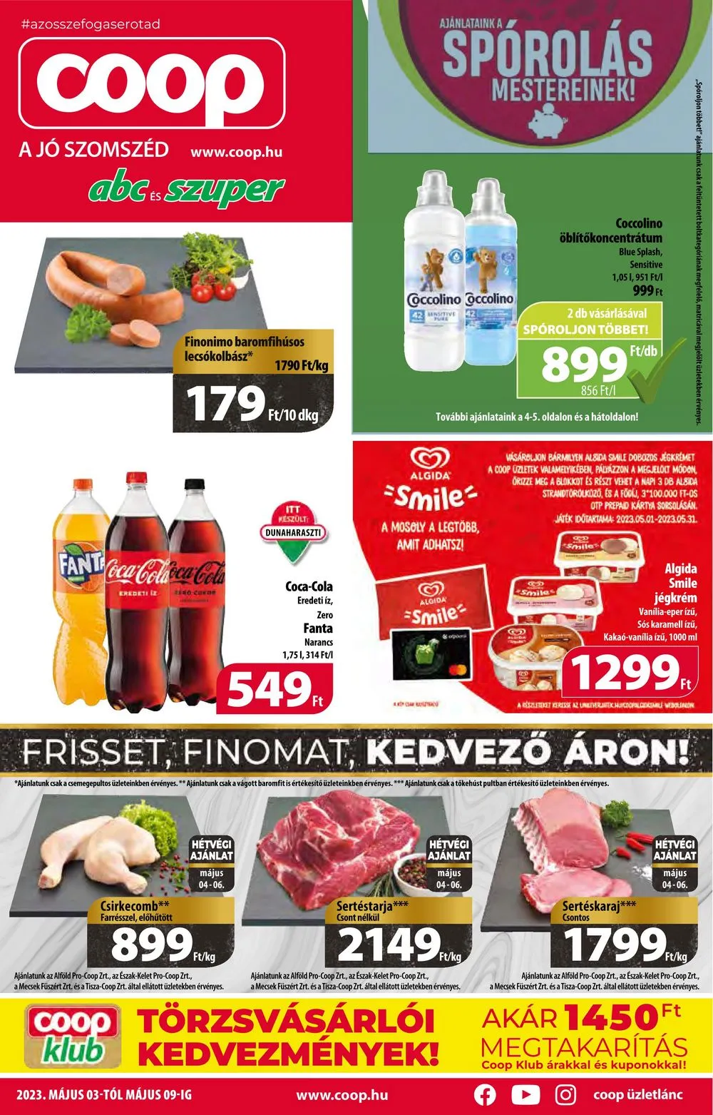 Coop akciós újság 05.03–05.09