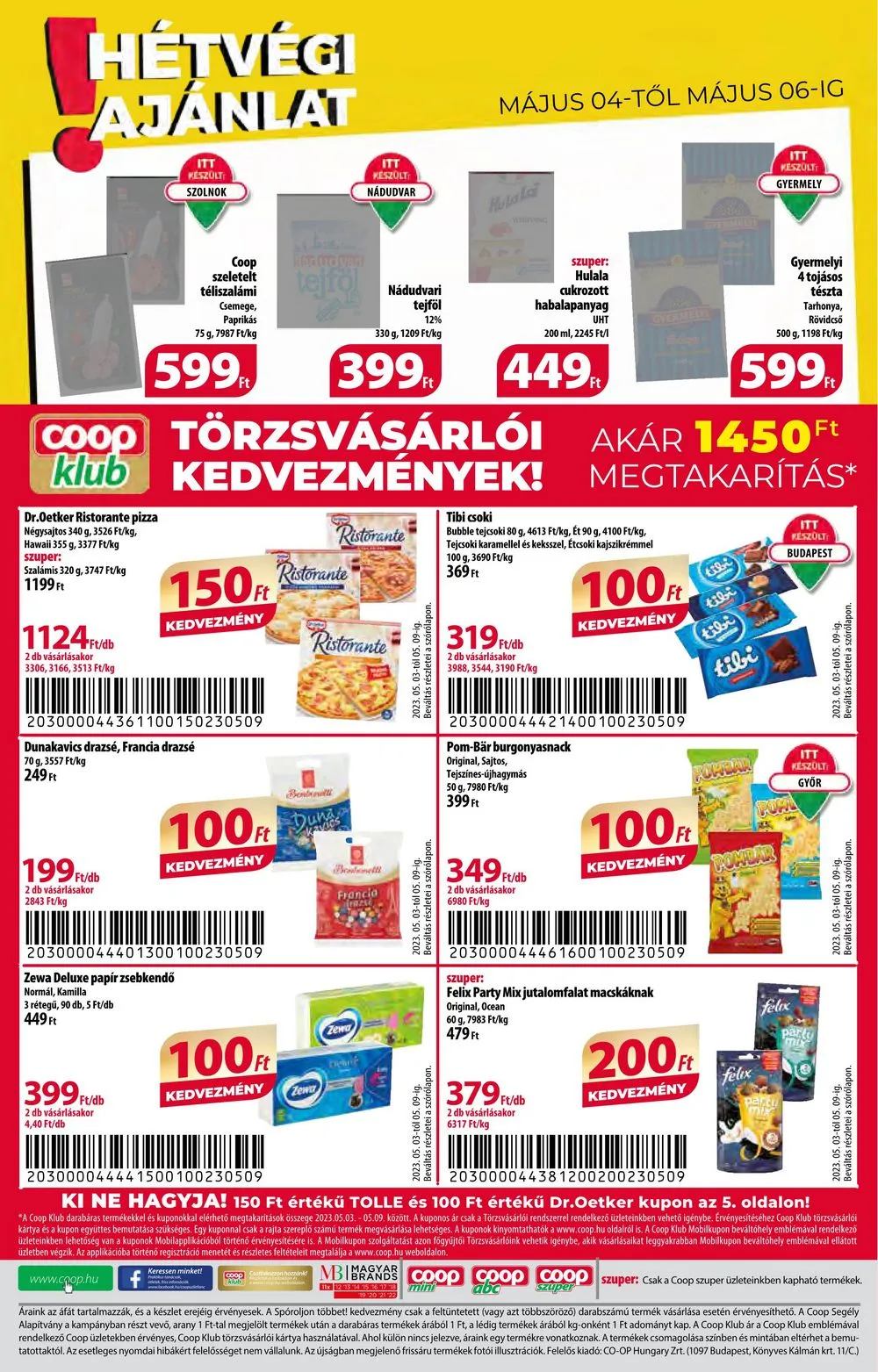 Coop akciós újság 05.03–05.09 – 8. oldal