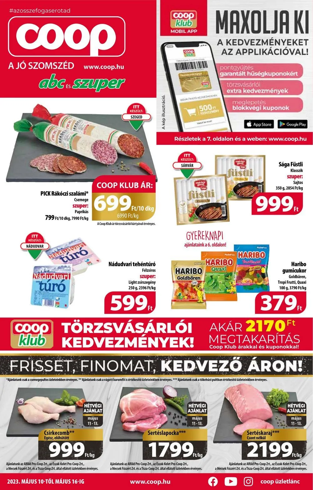 Coop akciós újság 05.10–05.16