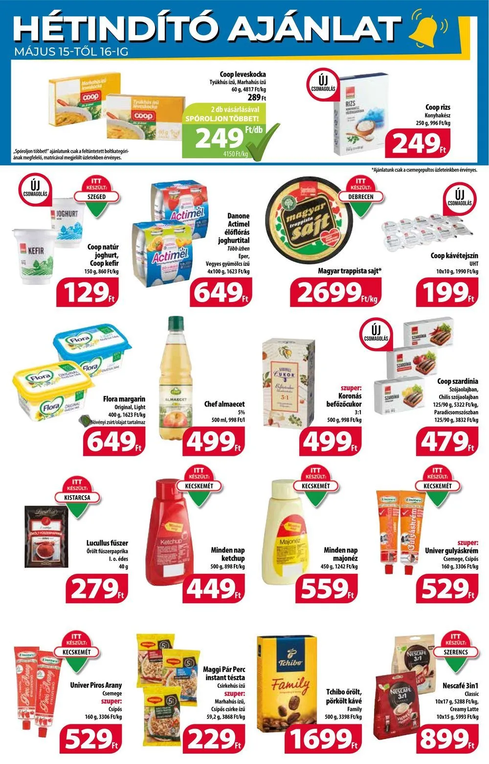 Coop akciós újság 05.10–05.16 – 3. oldal