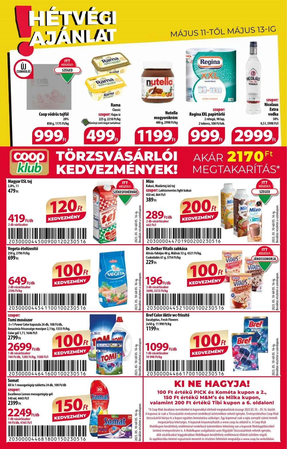 Coop akciós újság 05.10–05.16 – 8. oldal