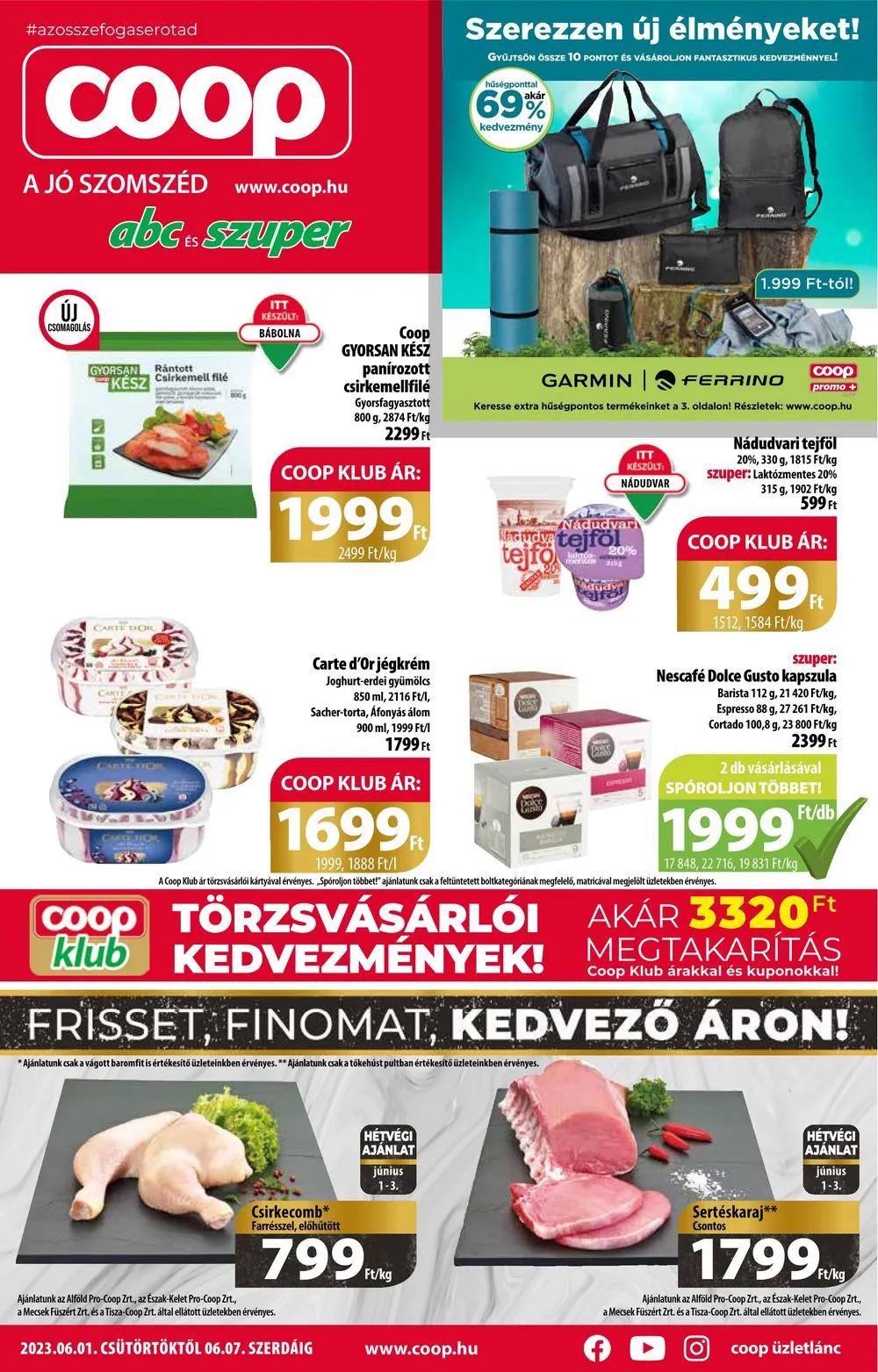 Coop akciós újság 06.01–06.07