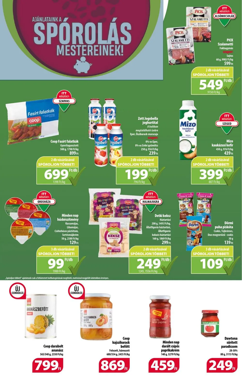 Coop akciós újság 06.01–06.07 – 6. oldal