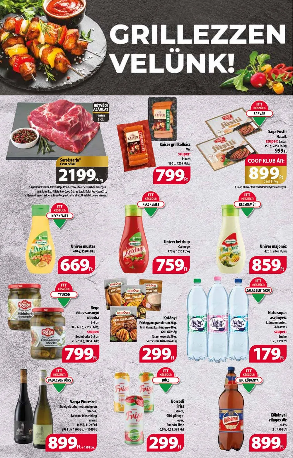 Coop akciós újság 06.01–06.07 – 9. oldal
