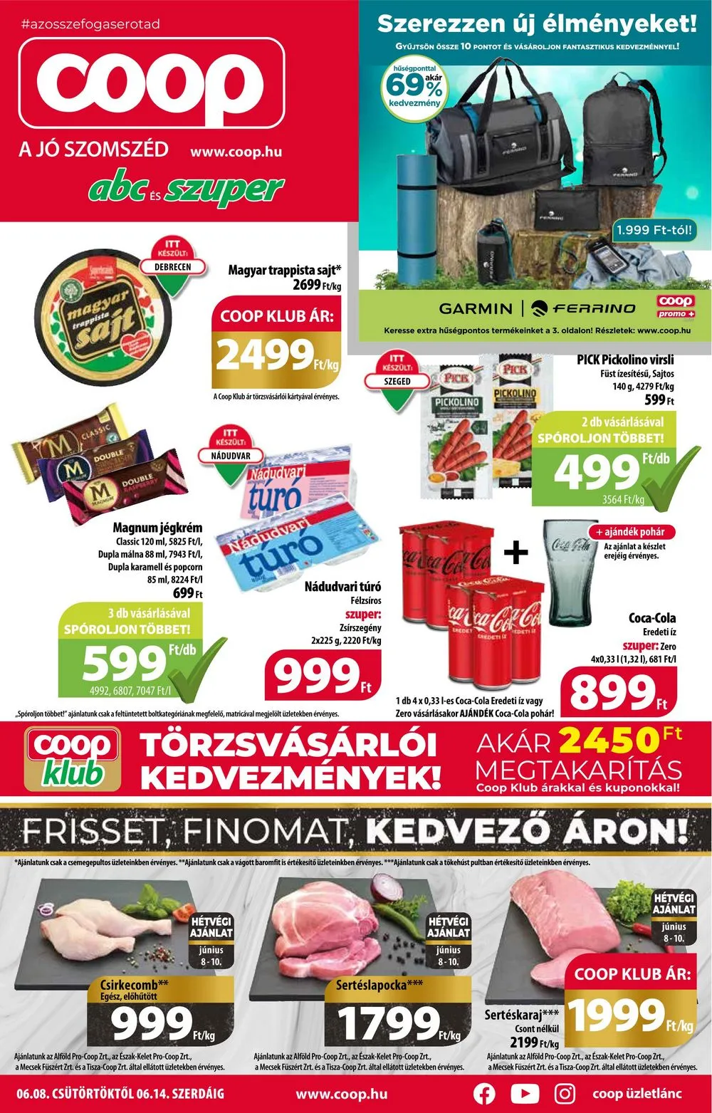 Coop akciós újság 06.08–06.14