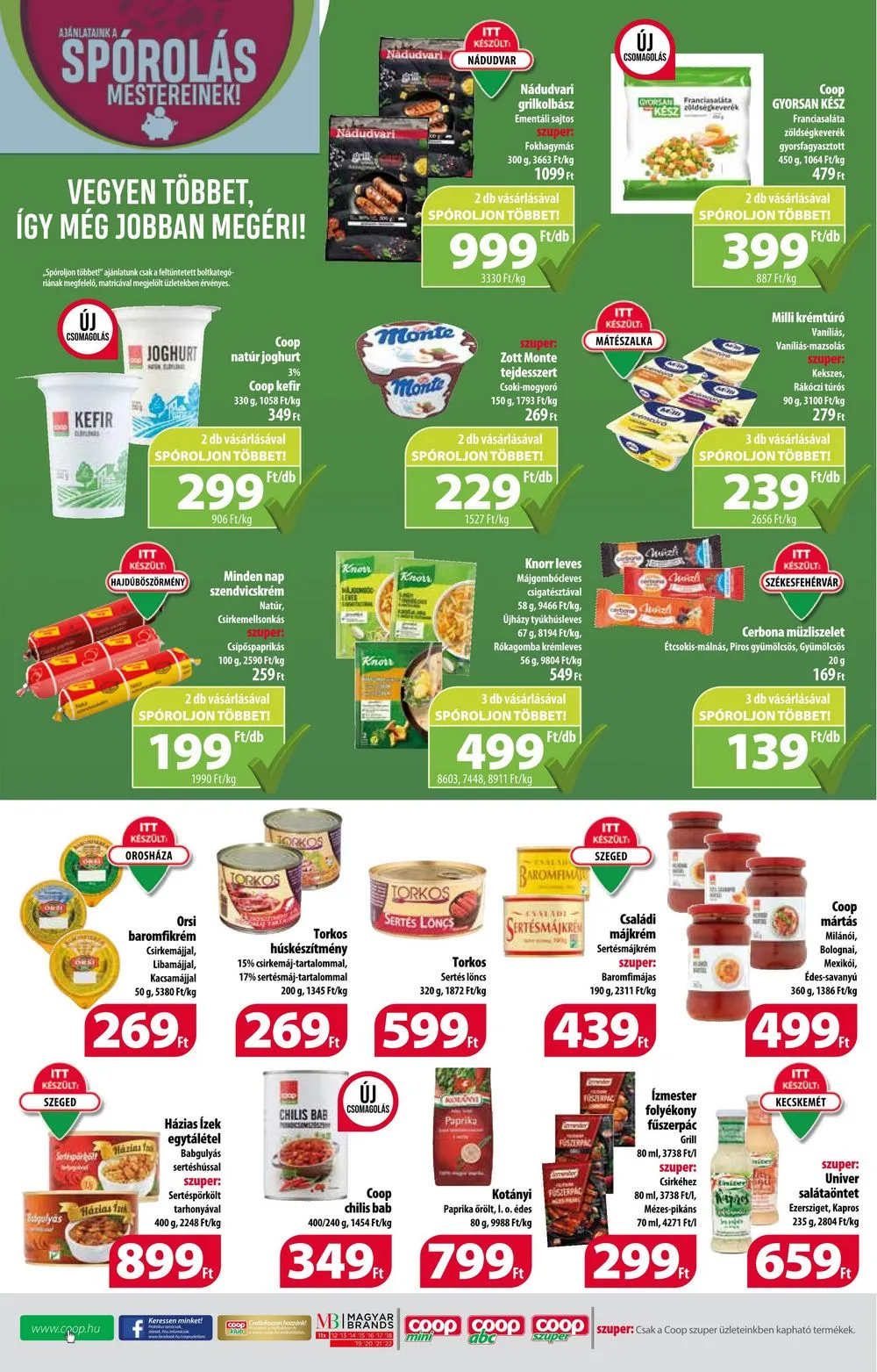 Coop akciós újság 06.08–06.14 – 4. oldal