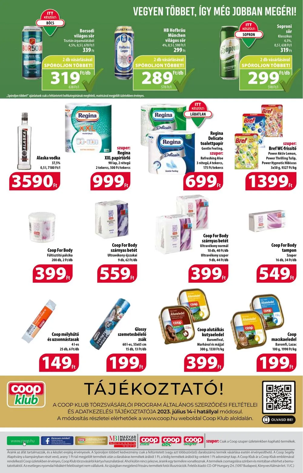 Coop akciós újság 06.29–07.05 – 7. oldal