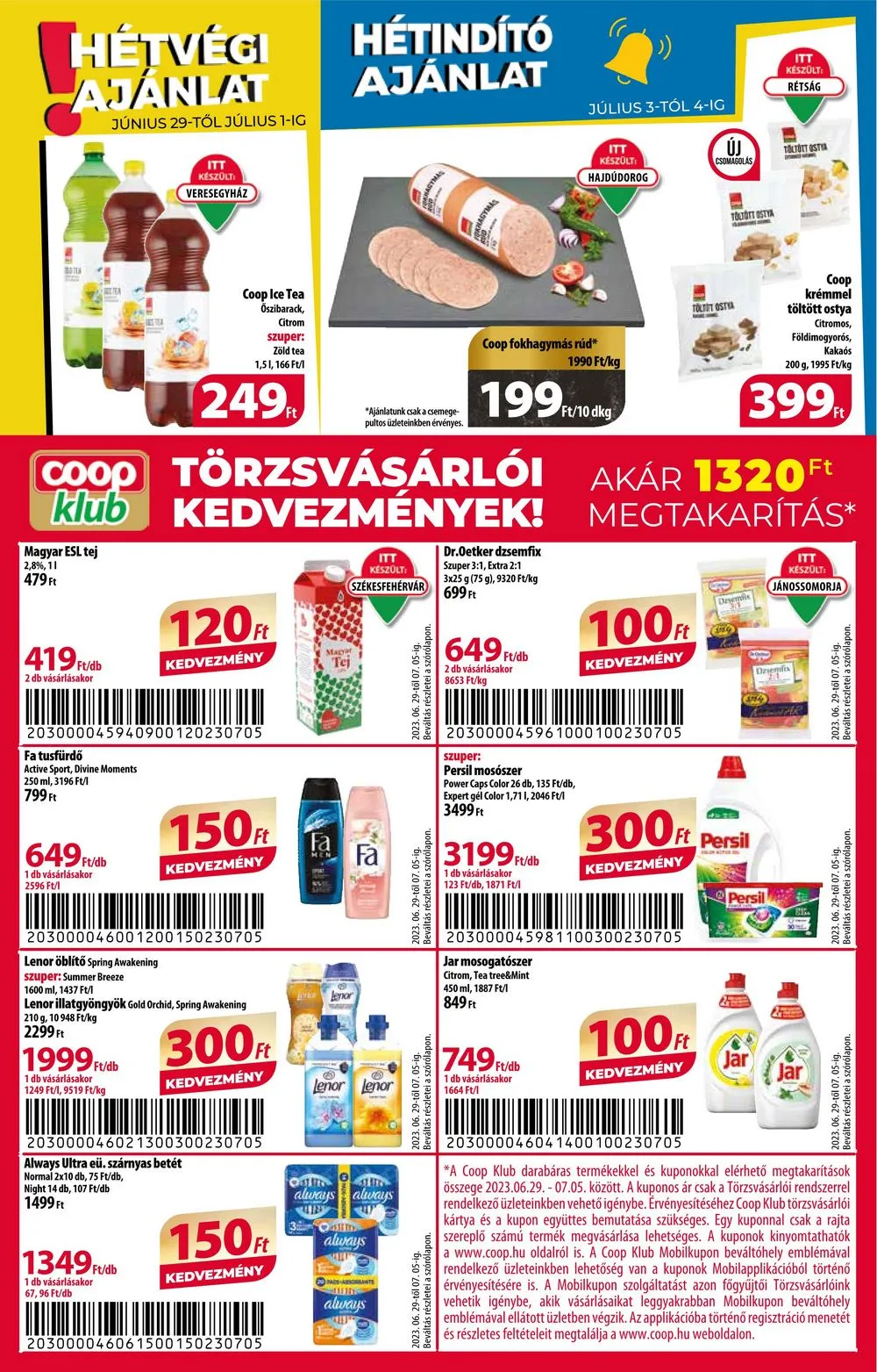 Coop akciós újság 06.29–07.05 – 8. oldal