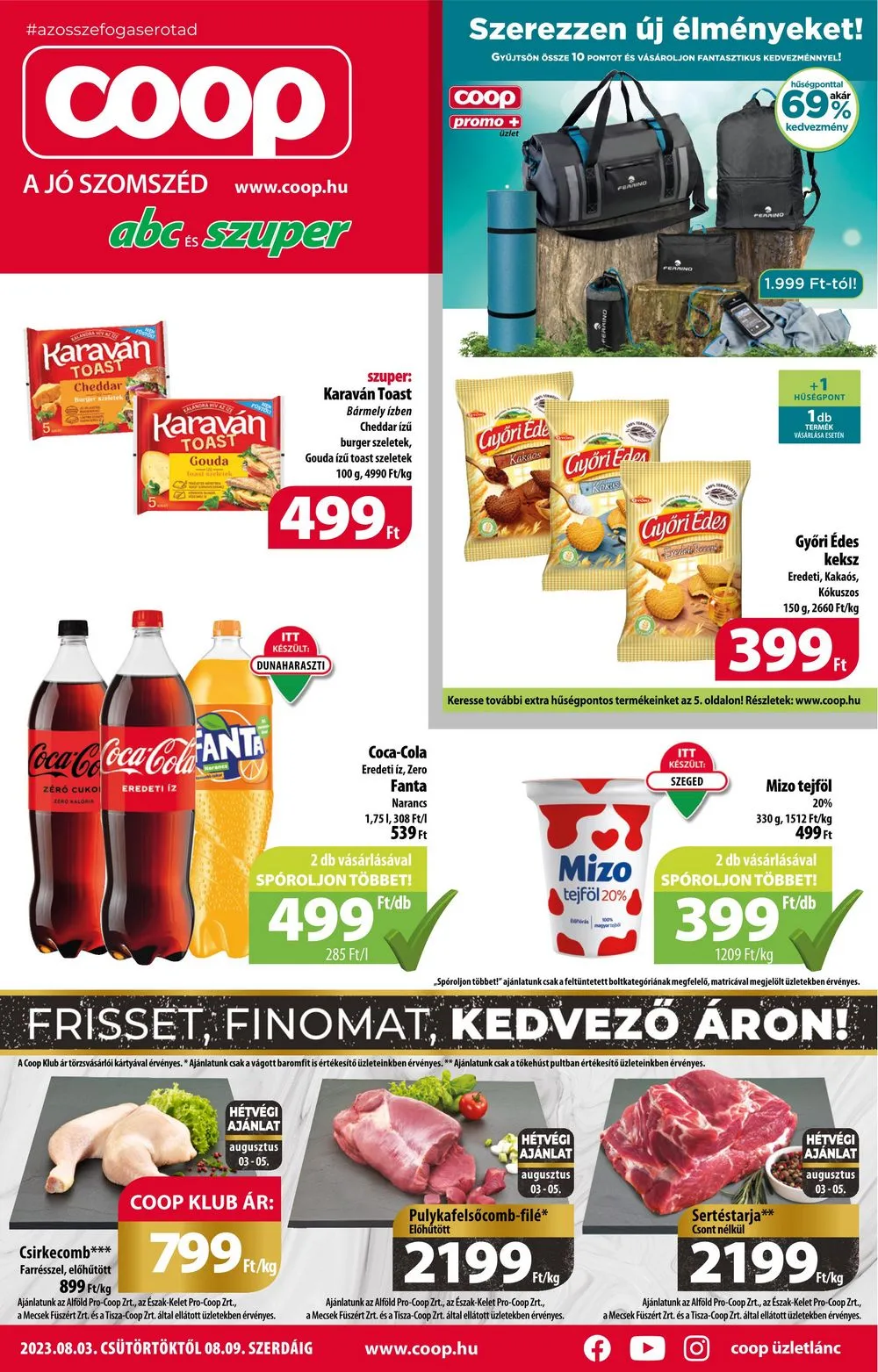 Coop akciós újság 08.03–08.09
