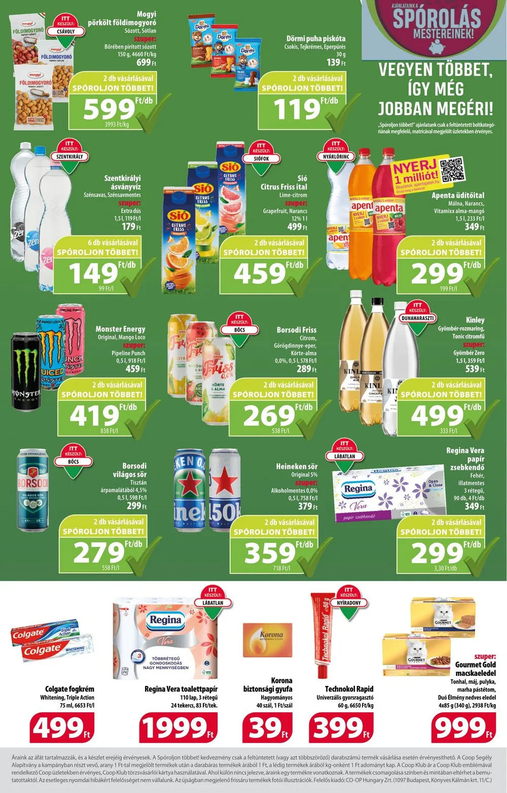 Coop akciós újság 08.03–08.09 – 7. oldal