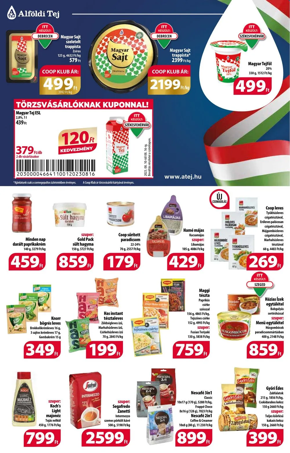 Coop akciós újság 08.10–08.16 – 4. oldal