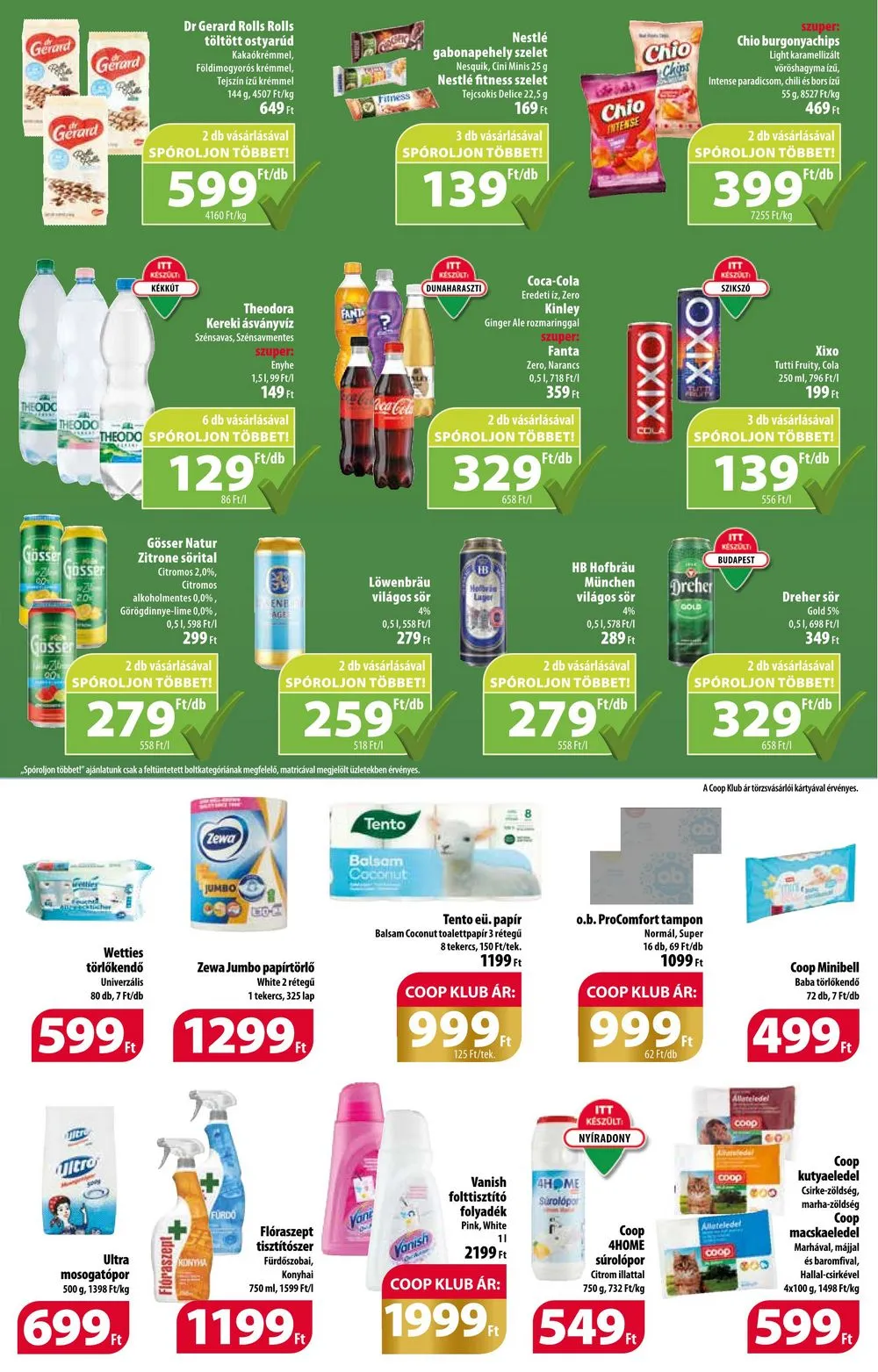 Coop akciós újság 08.10–08.16 – 7. oldal