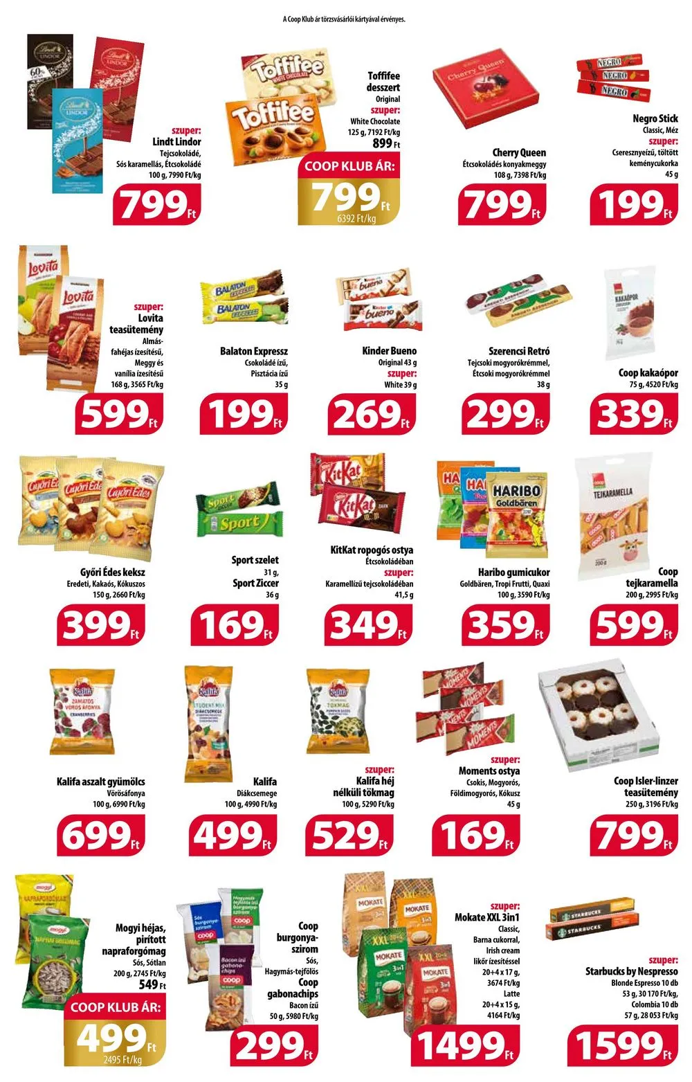 Coop akciós újság 10.05–10.11 – 4. oldal