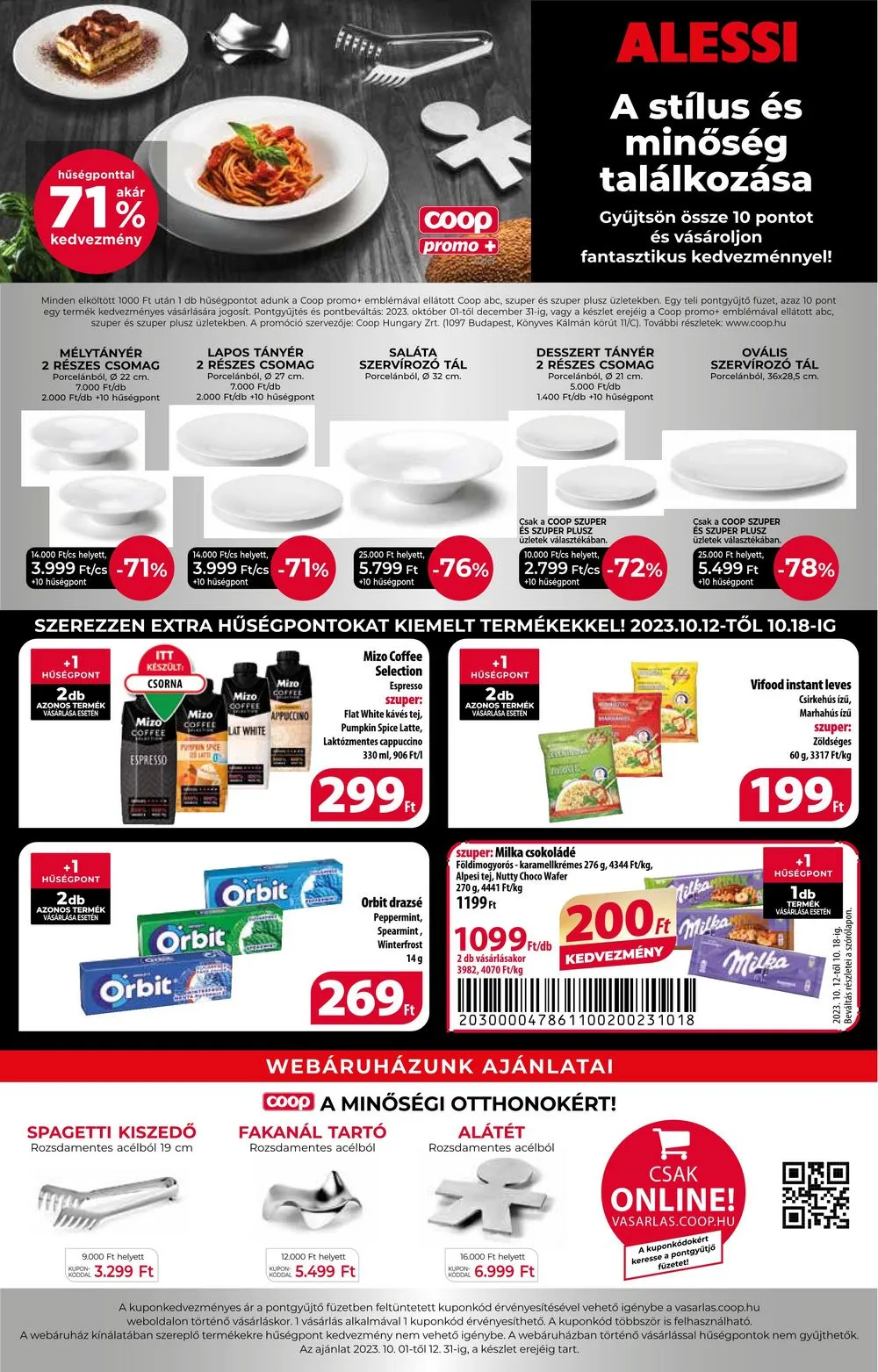 Coop akciós újság 10.12–10.18 – 3. oldal