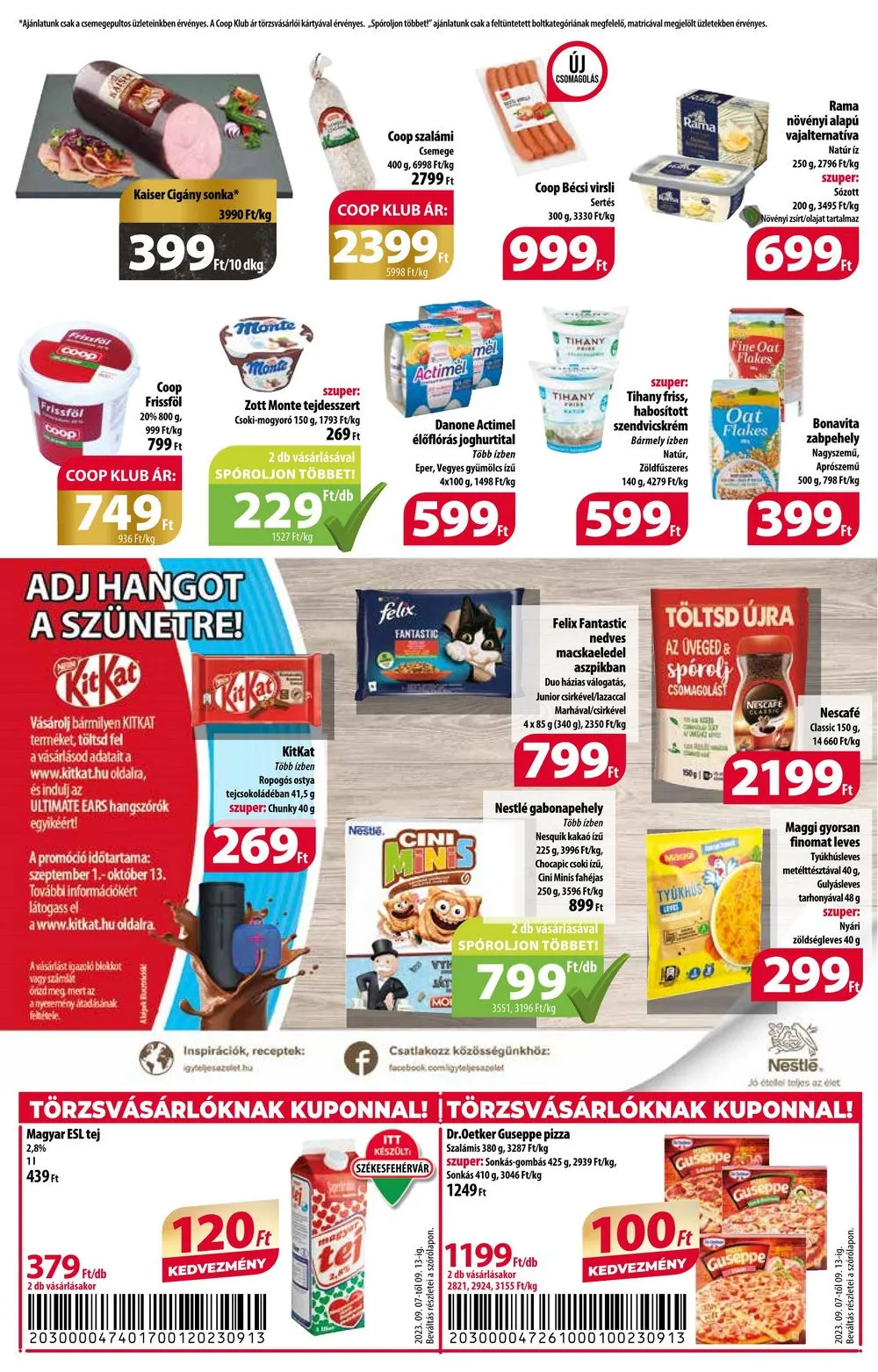 Coop akciós újság Abc 09.07–09.13 – 5. oldal