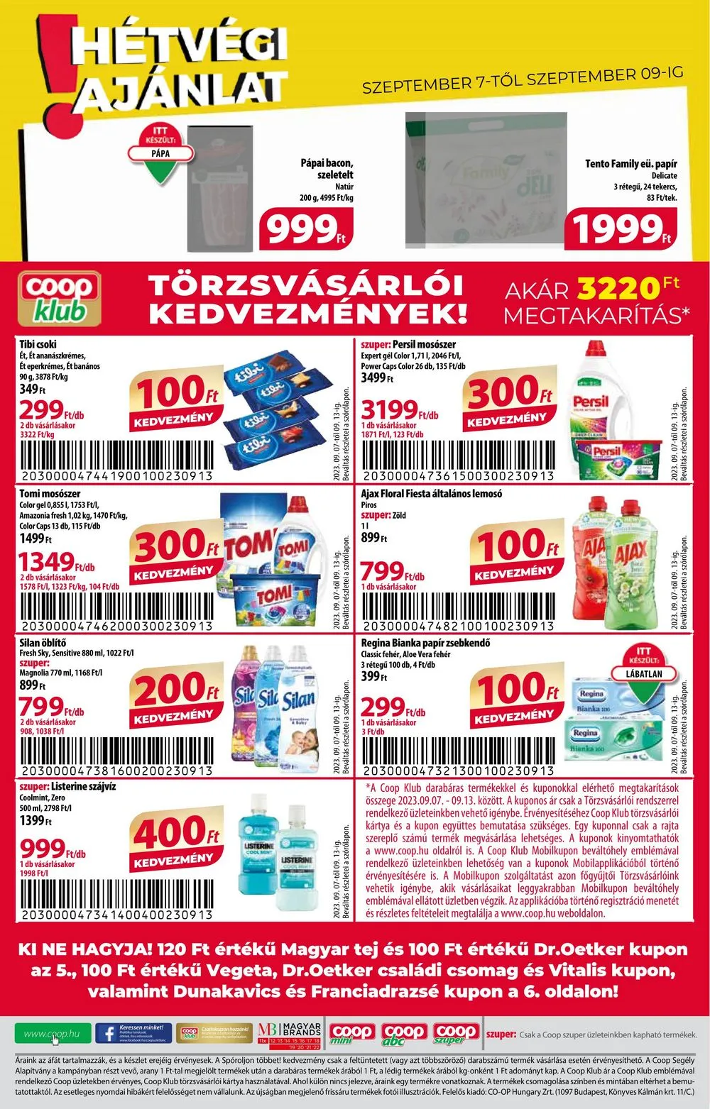 Coop akciós újság Abc 09.07–09.13 – 8. oldal