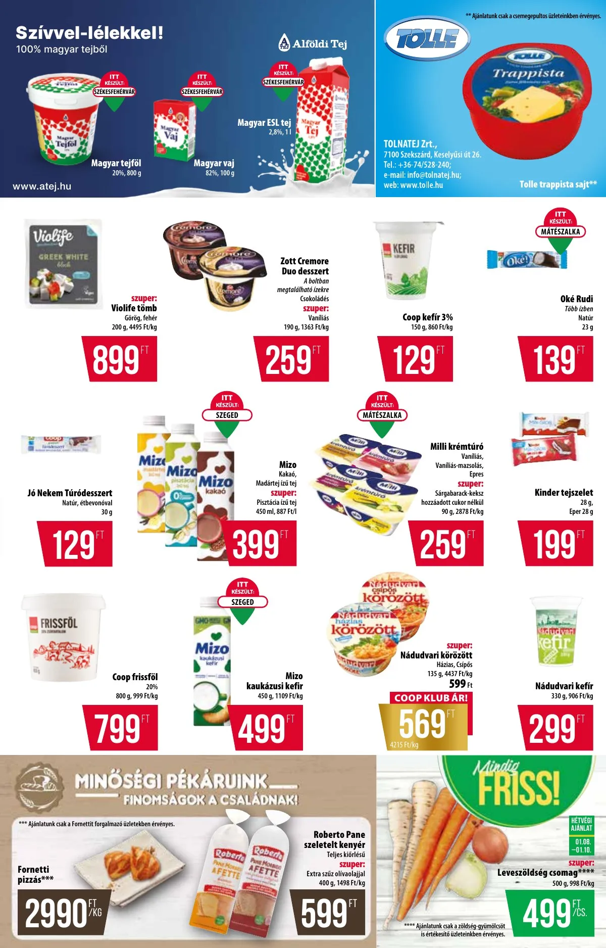 Coop akciós újság Afold 01.08–01.14 – 3. oldal