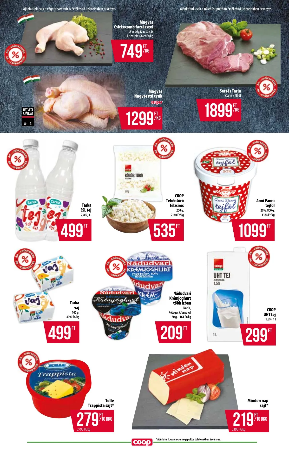 Coop akciós újság Afold 01.08–01.14 – 4. oldal